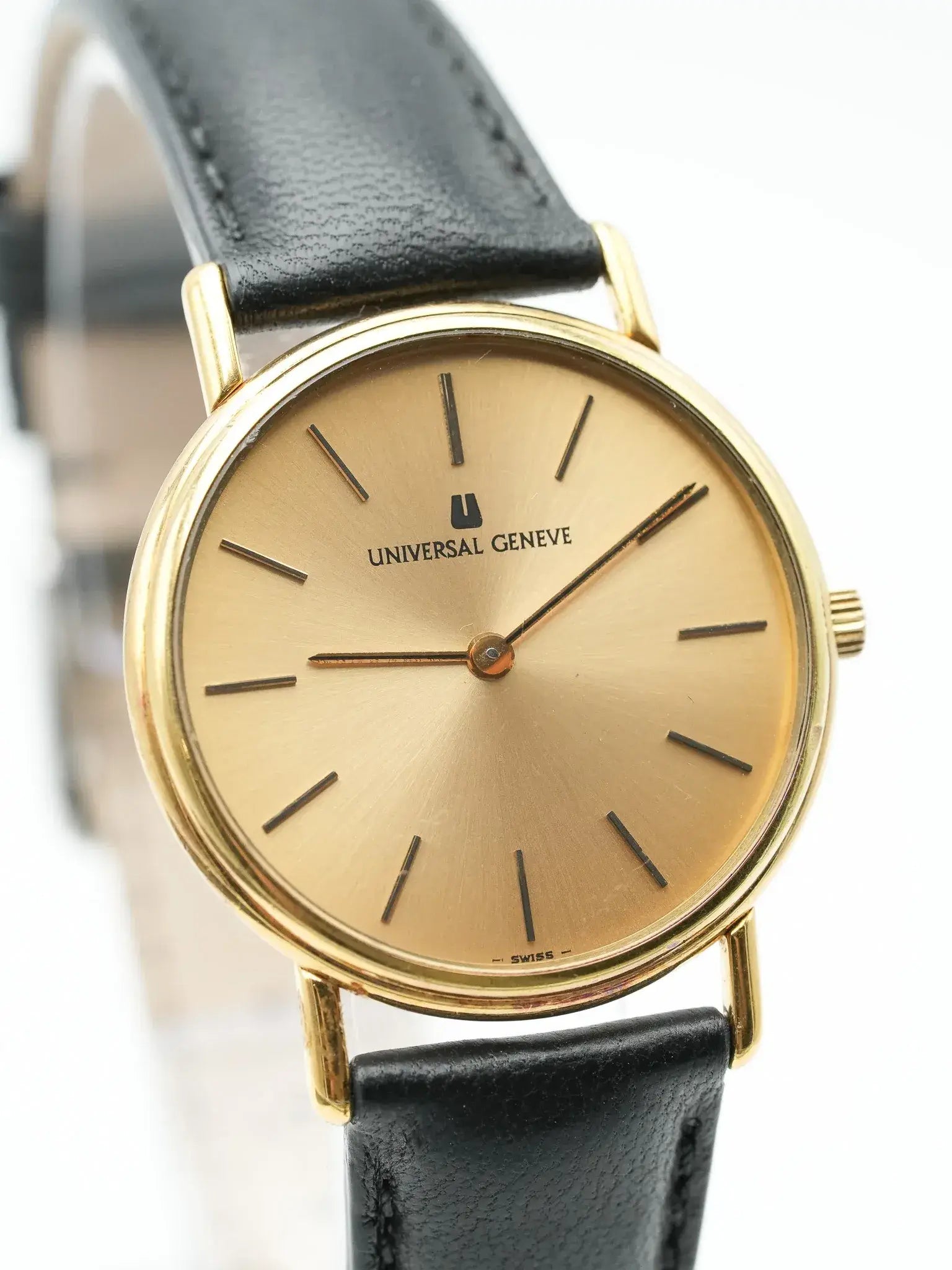 Universal Genève - Plaqué or Circle Ultra Slim Manuel - 1980s - Atelier Victor
