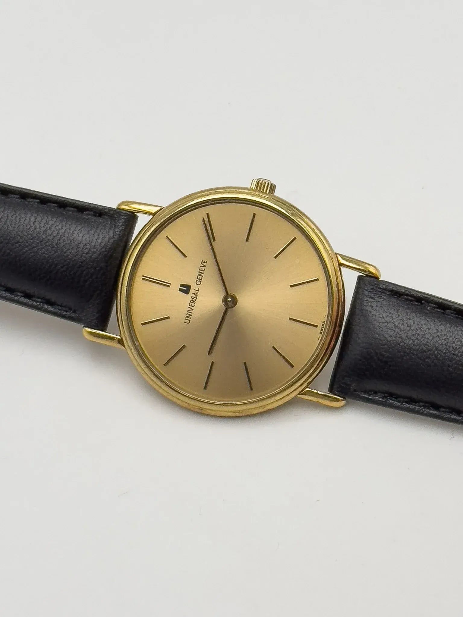 Universal Genève - Plaqué or Circle Ultra Slim Manuel - 1980s - Atelier Victor