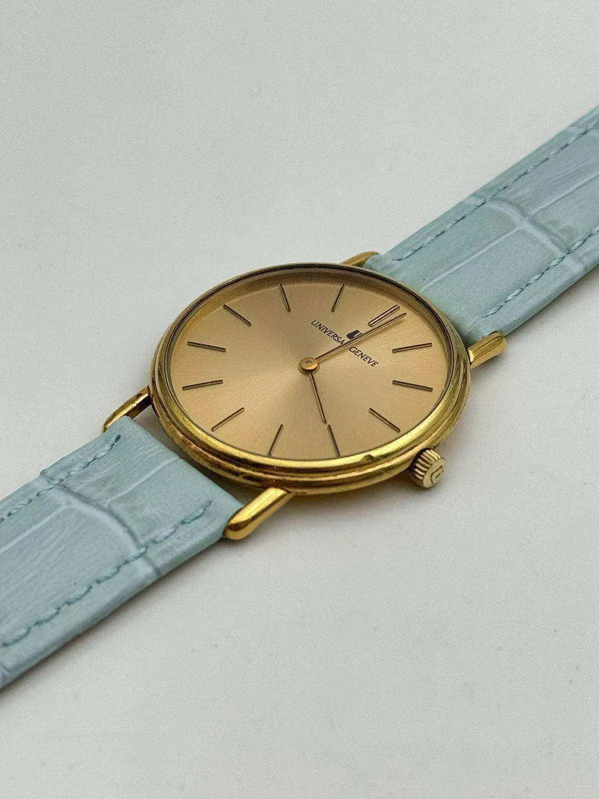 Universal Genève - Plaqué or Circle Ultra Slim Manuel - 1980s - Atelier Victor - Vintage Shop