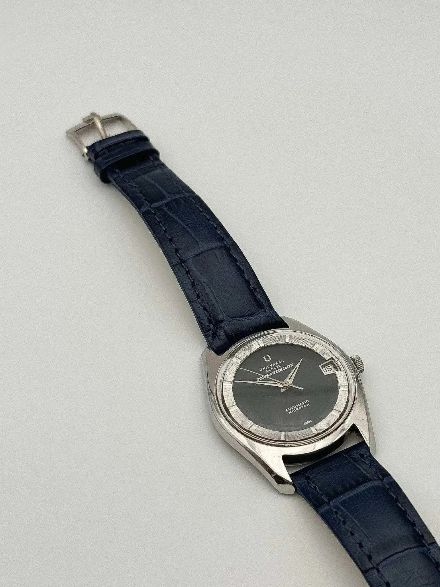 Universal Genève - Polerouter Date Micro Rotor - 1960s - Atelier Victor - Vintage Shop