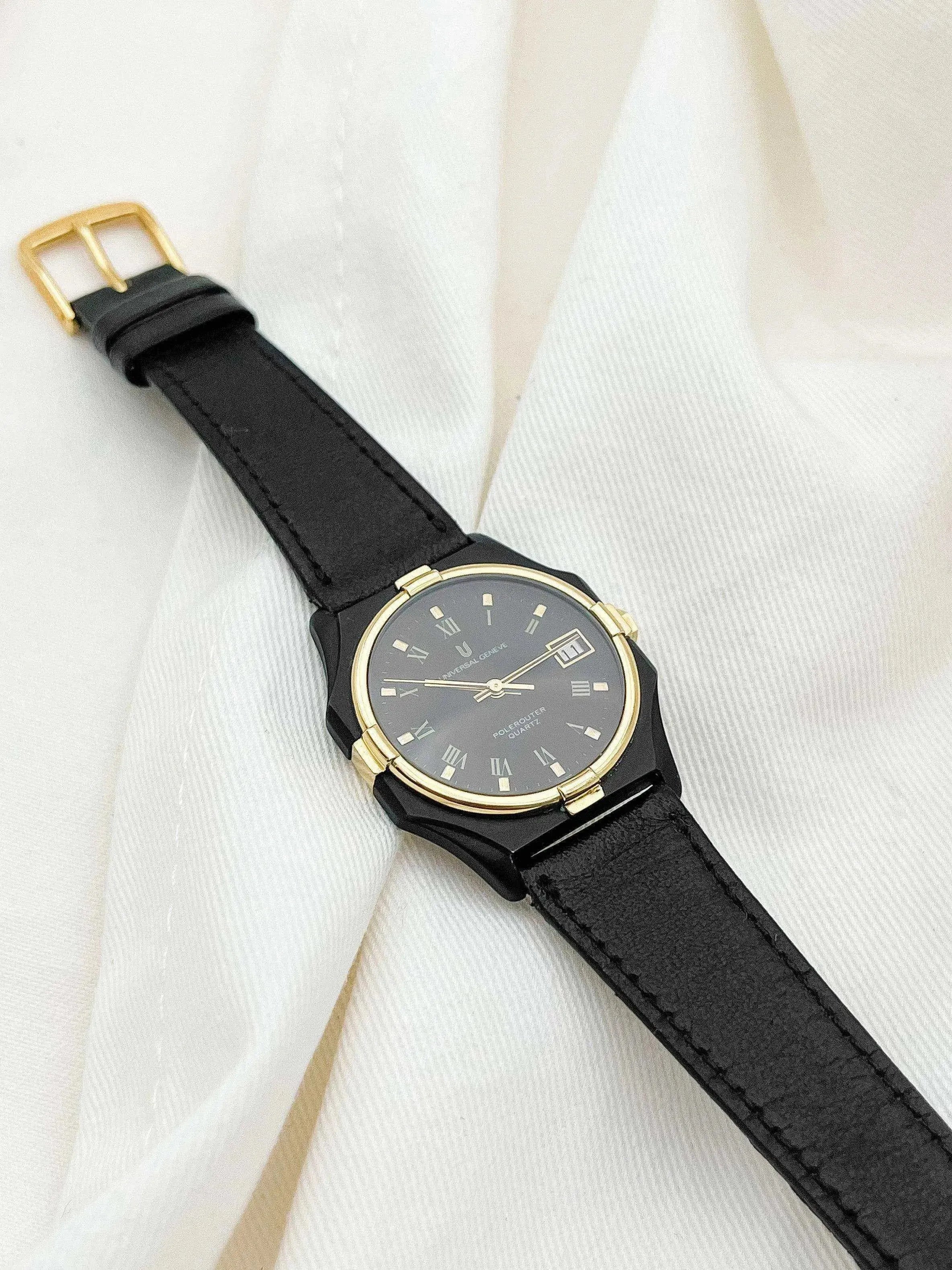 Universal Genève - Polerouter Quartz - 1970's - Atelier Victor Paris - Vintage Watch Shop Dubai