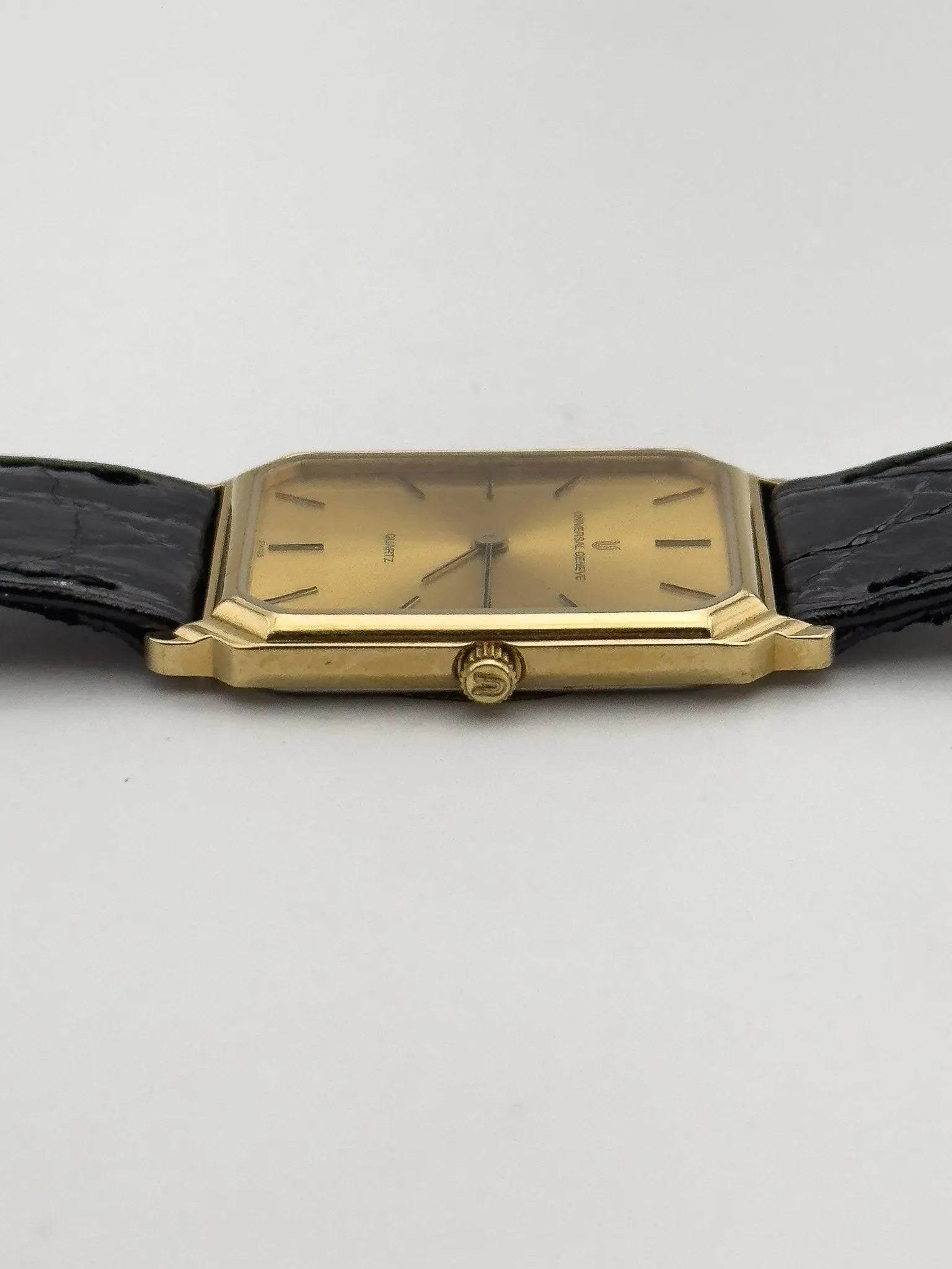 Universal Genève - Tank Allongée - NOS - 1980s - Atelier Victor Paris - Vintage Watch Shop Dubai