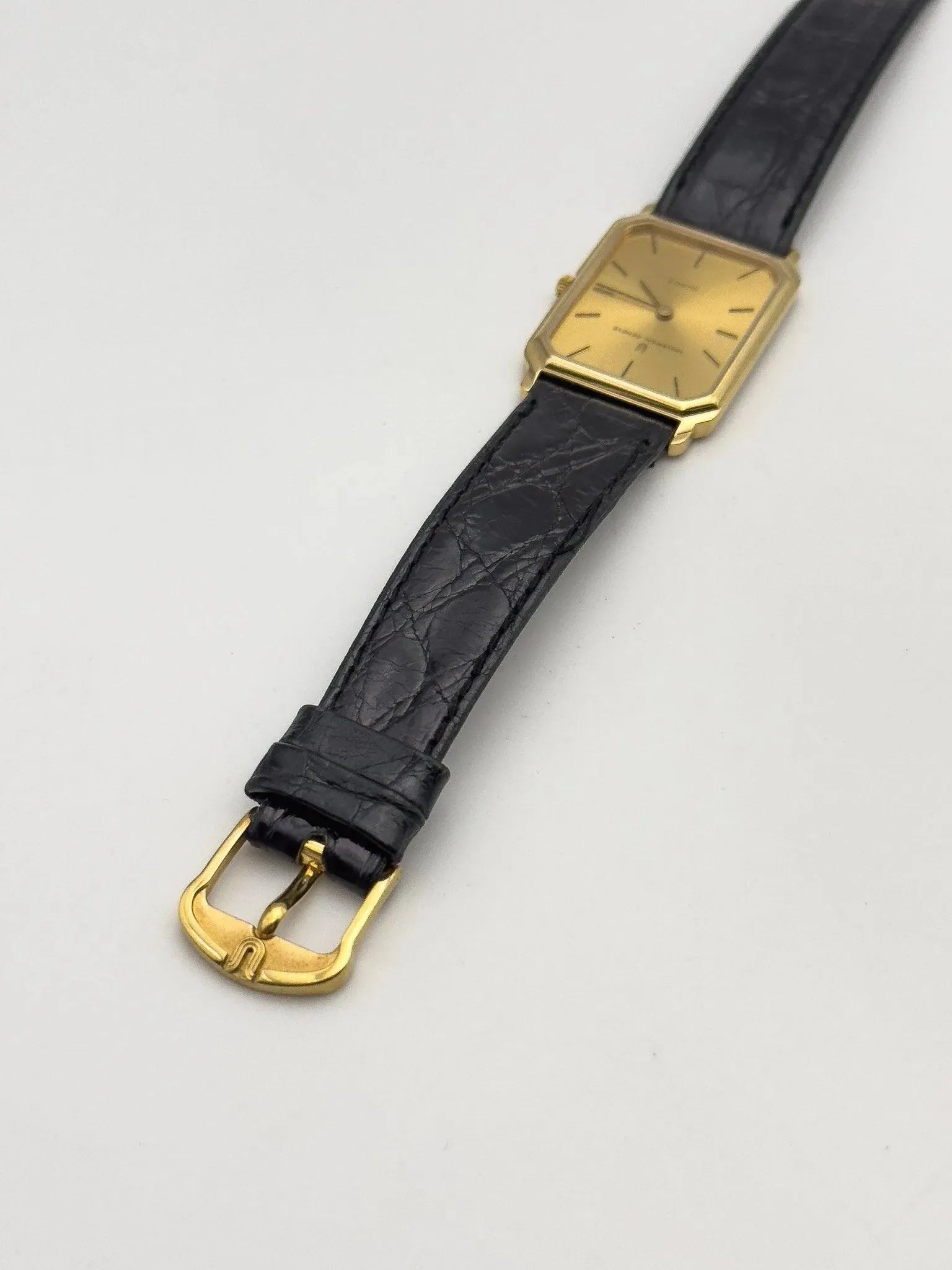 Universal Genève - Tank Allongée - NOS - 1980s - Atelier Victor Paris - Vintage Watch Shop Dubai