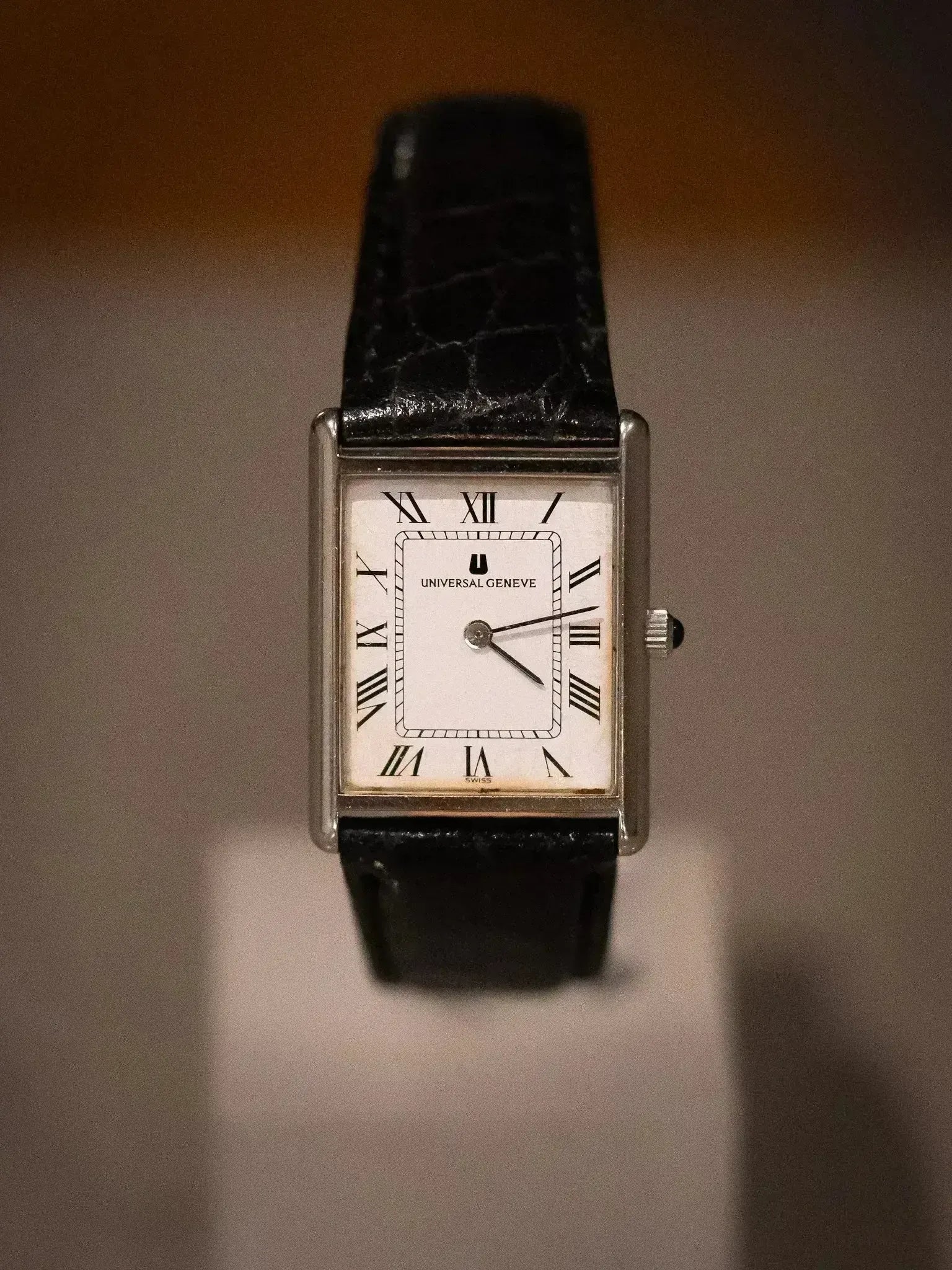 Universal Genève - Tank Cadran Paris Blanc Spider - 1980s - Atelier Victor