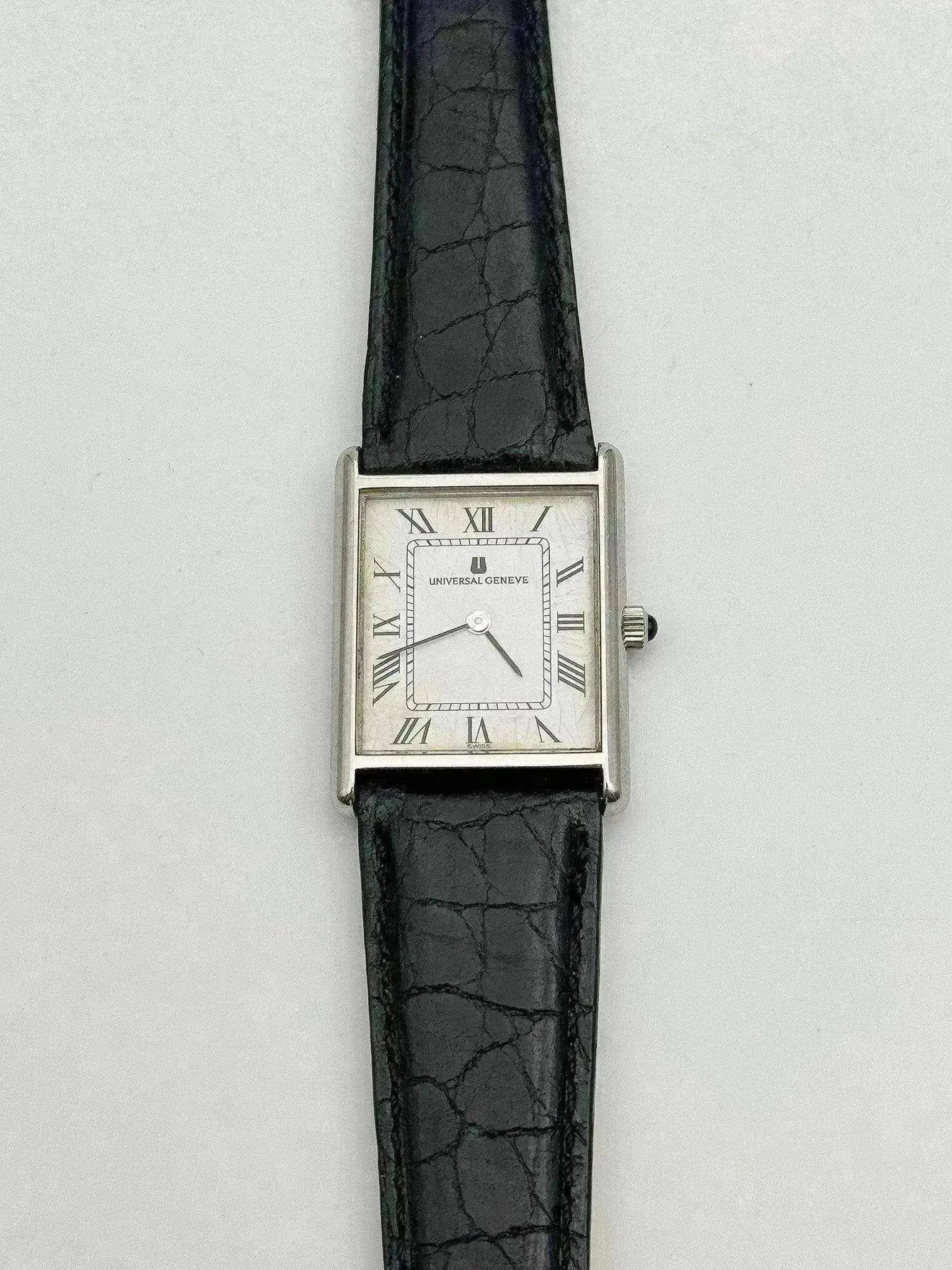 Universal Genève - Tank Cadran Paris Blanc Spider - 1980s - Atelier Victor