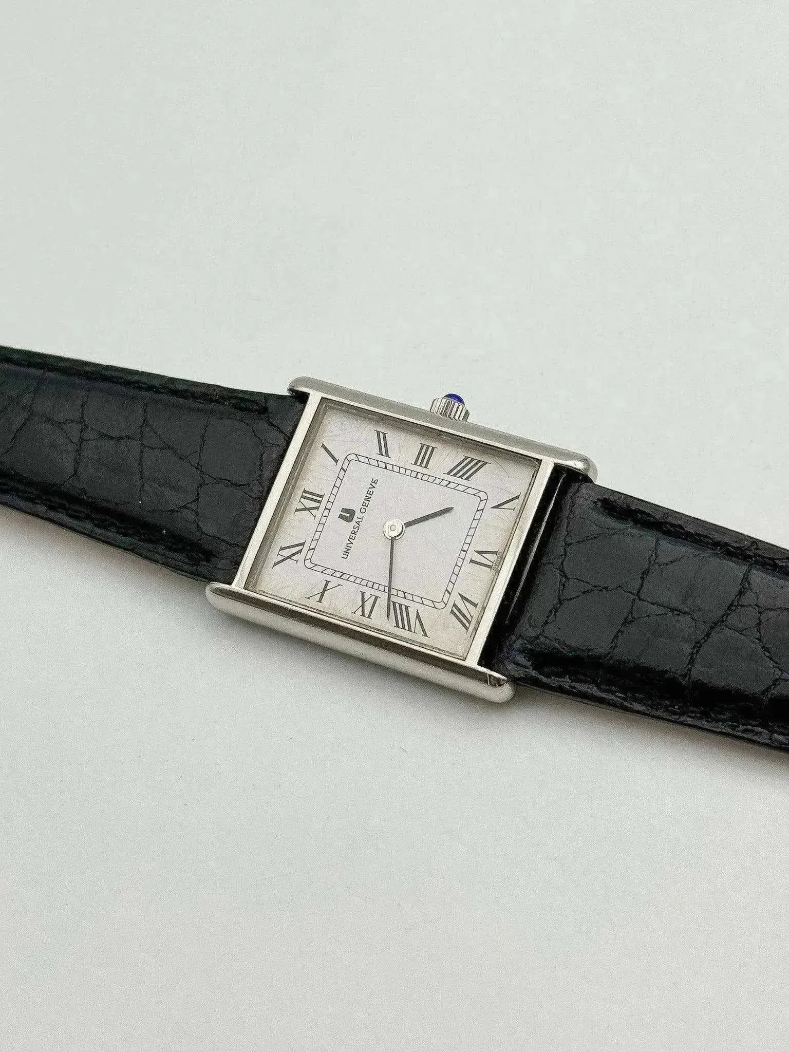 Universal Genève - Tank Cadran Paris Blanc Spider - 1980s - Atelier Victor