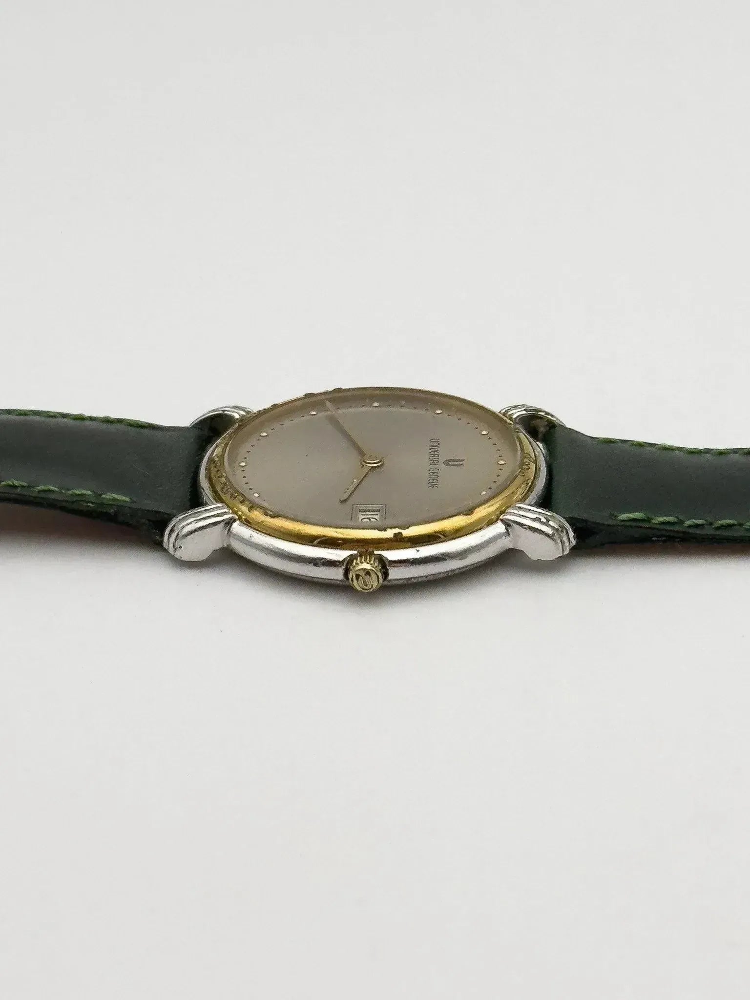 Universal Genève - Tear Drop Lugs Acier Or - 1980s - Atelier Victor