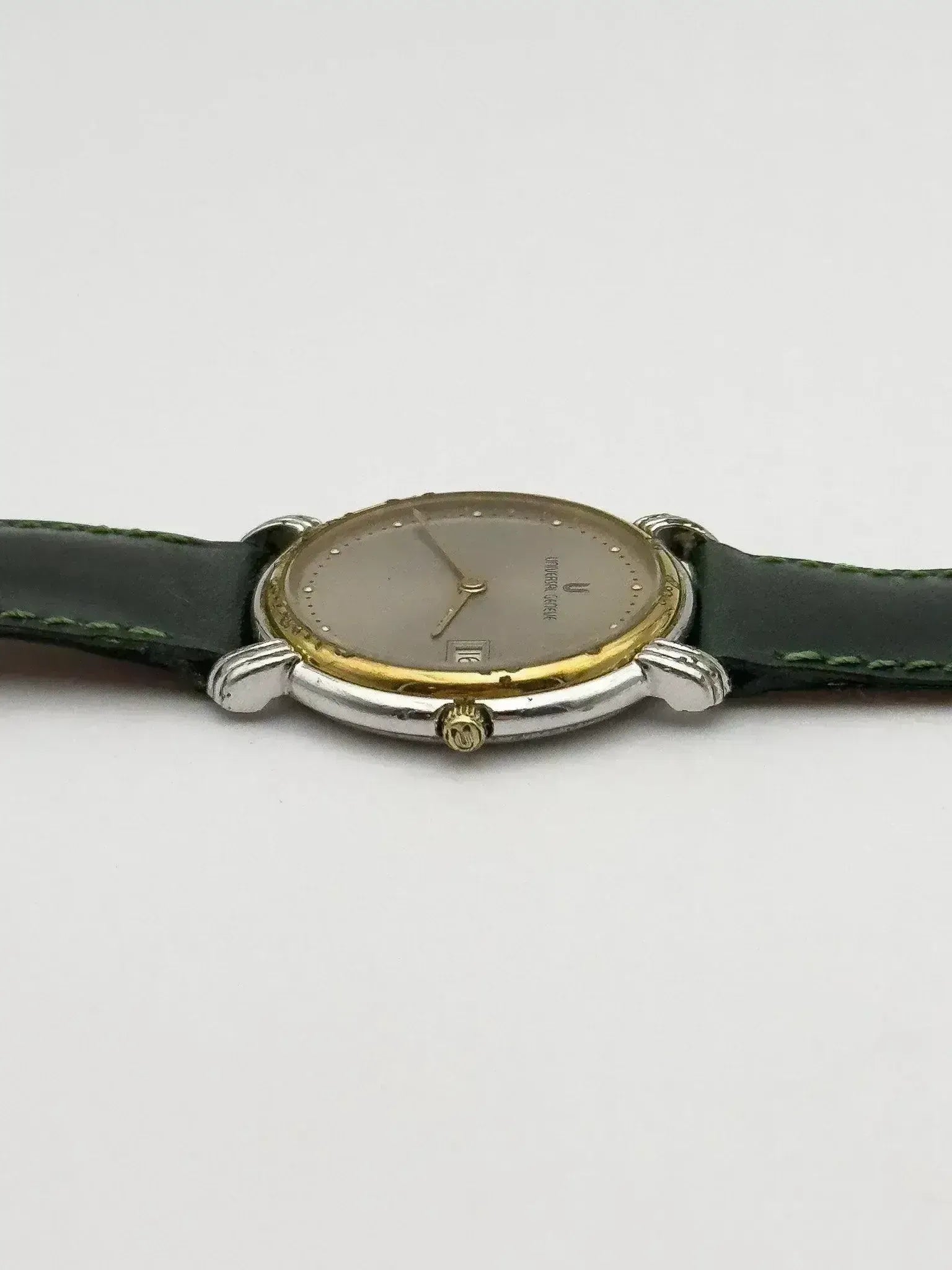 Universal Genève - Tear Drop Lugs Acier Or - 1980s - Atelier Victor