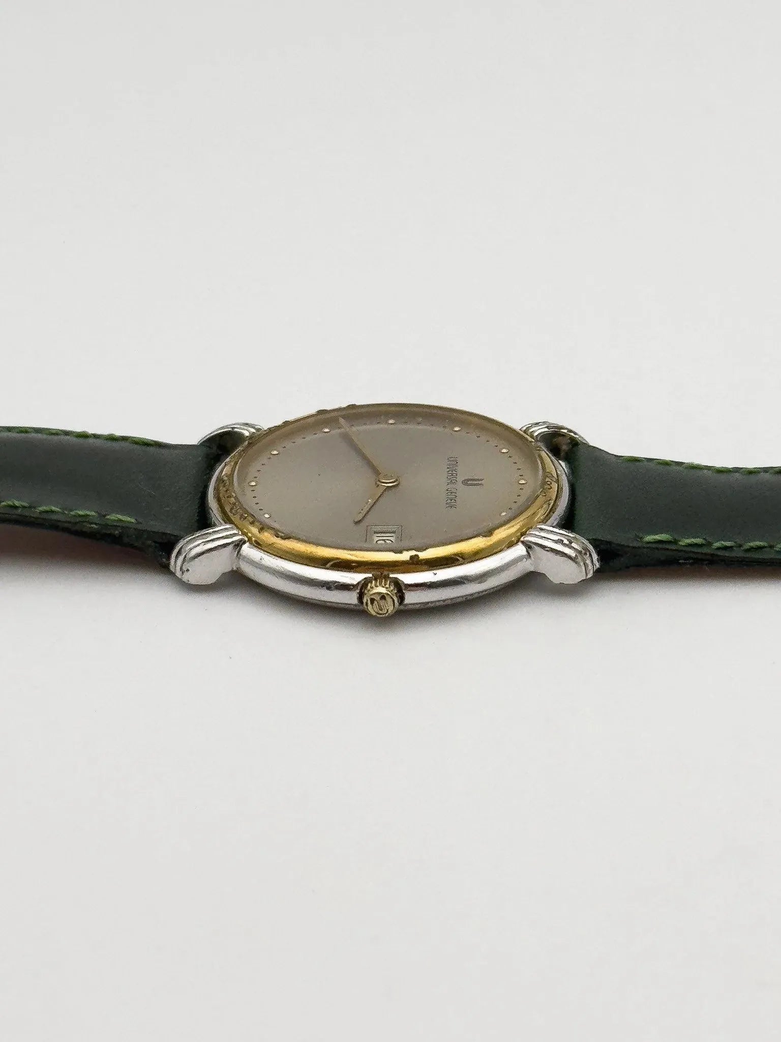 Universal Genève - Tear Drop Lugs Acier Or - 1980s - Atelier Victor Paris - Vintage Watch Shop Dubai
