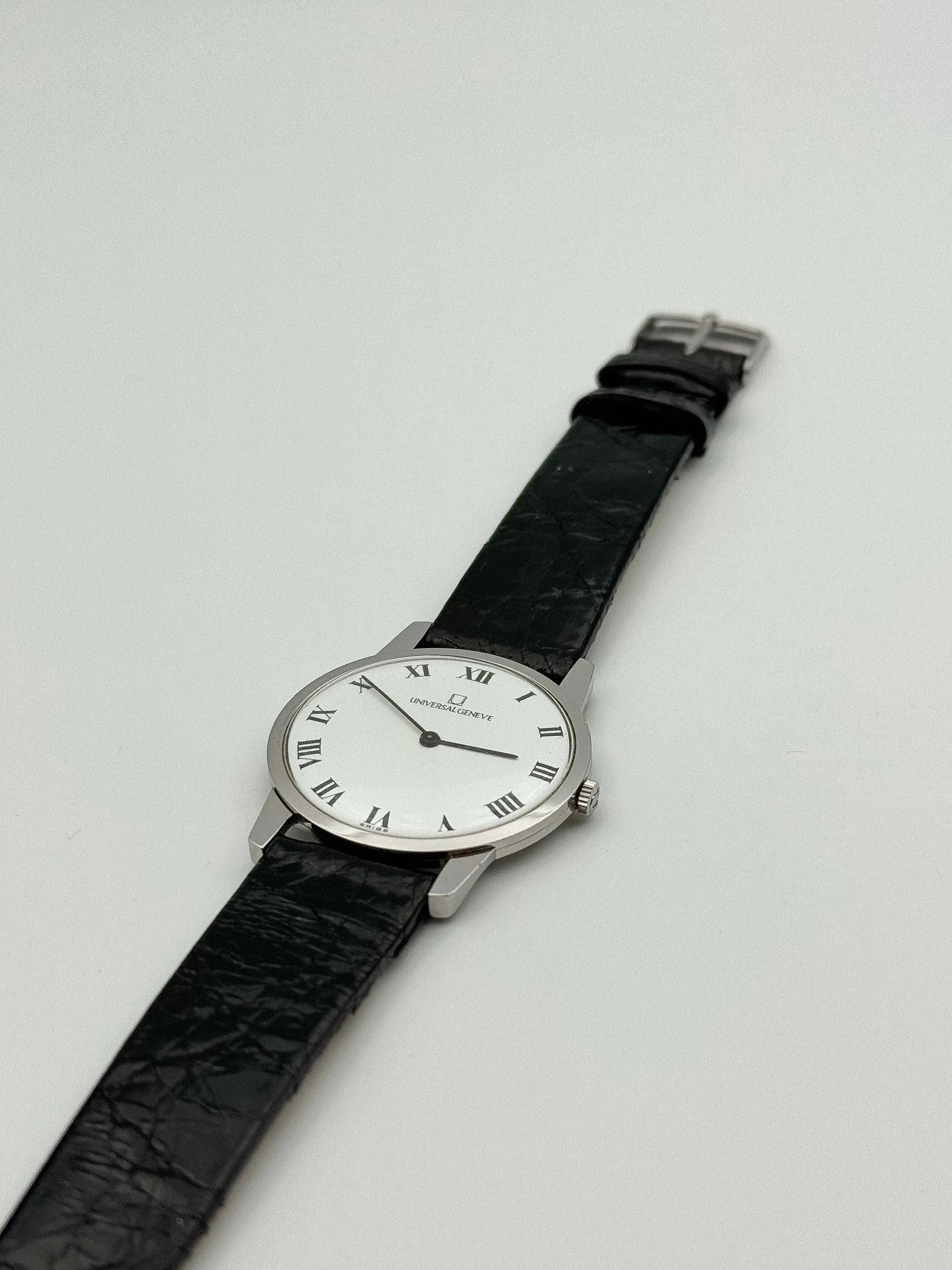 Universal Genève - Ultra plat Cadra Romain Cadran Blanc - 1970s - Atelier Victor