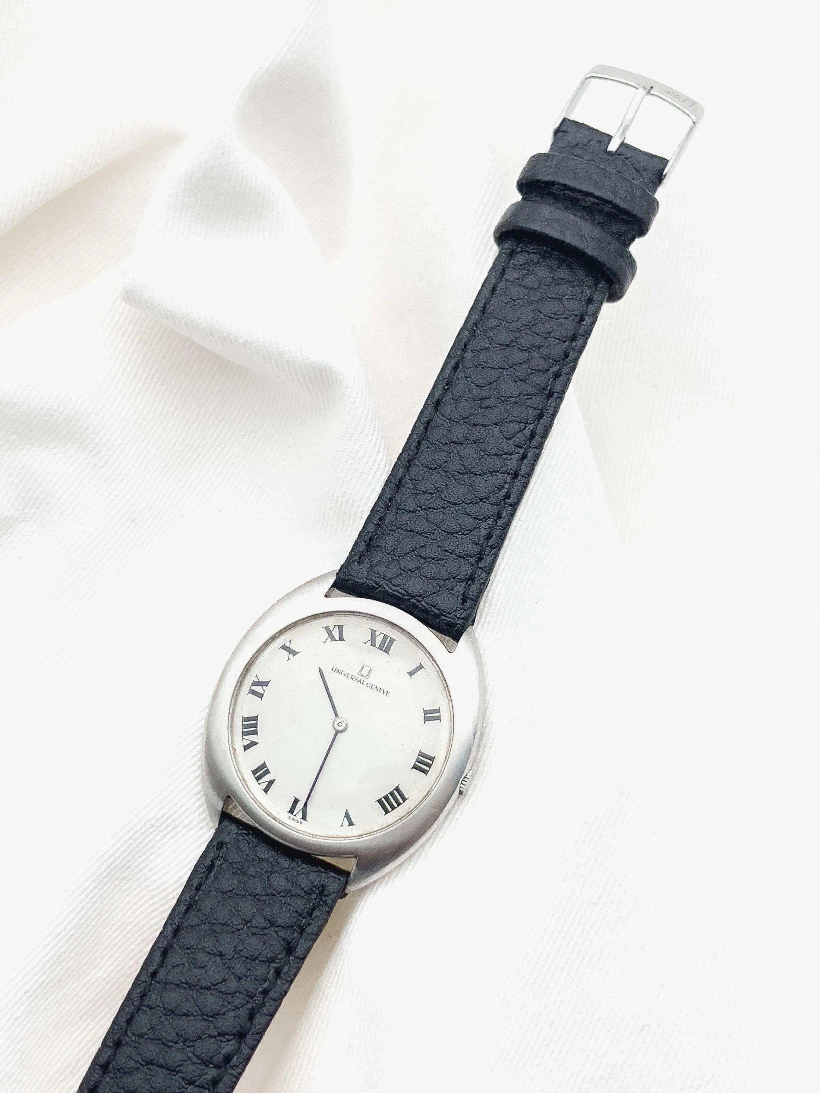 Universal Genève - Ultra Slim Acier Index Romain - 1970s - Atelier Victor