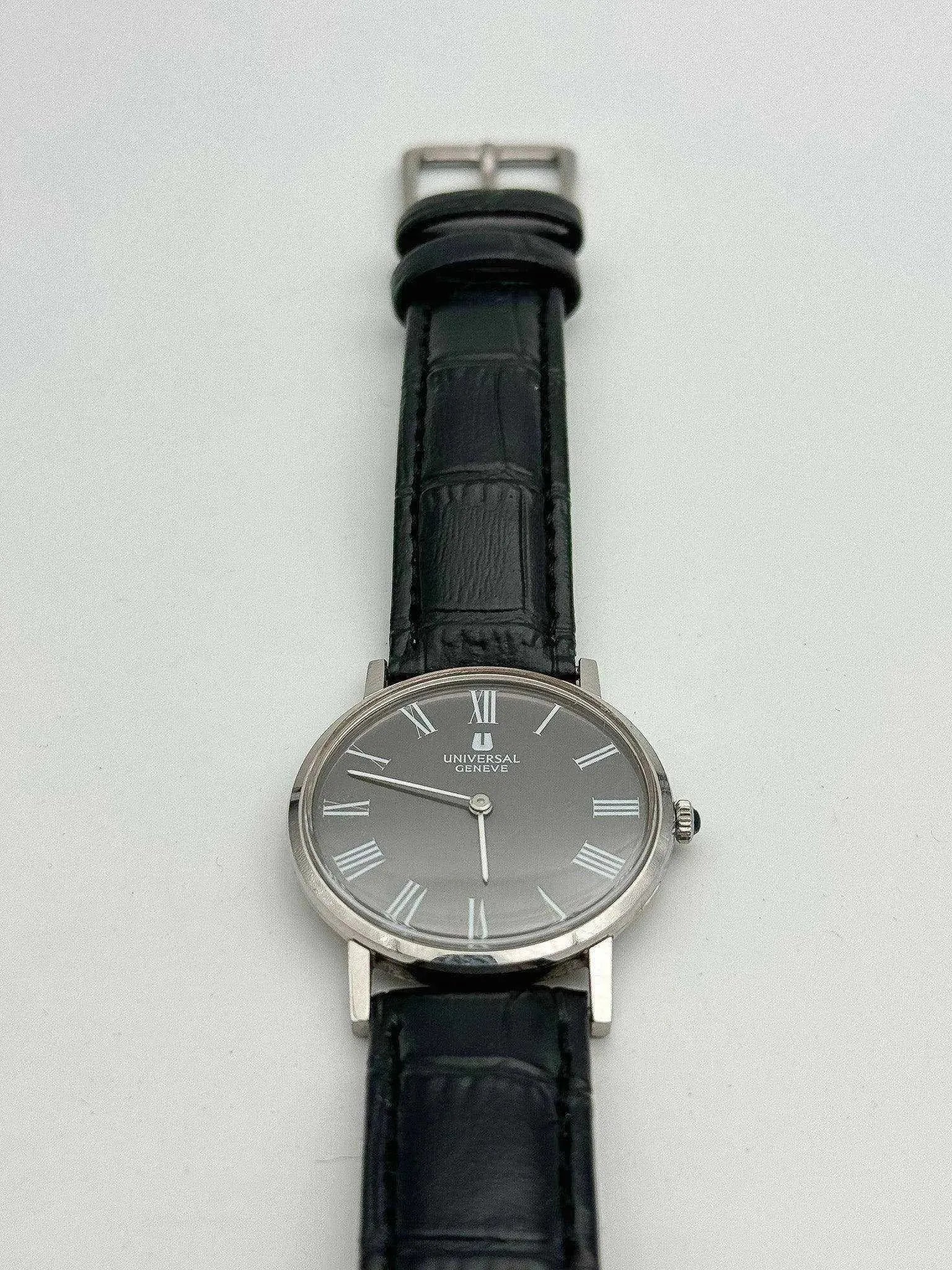 Universal Genève - Ultra Slim Cadran Ghost - 1970s - Atelier Victor Paris - Vintage Watch Shop Dubai
