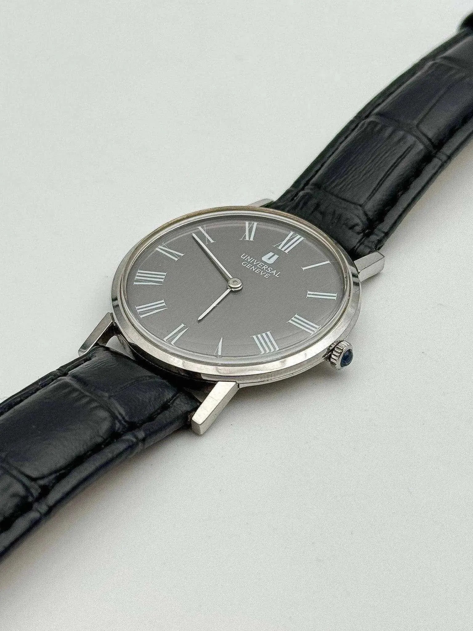 Universal Genève - Ultra Slim Cadran Ghost - 1970s - Atelier Victor Paris - Vintage Watch Shop Dubai