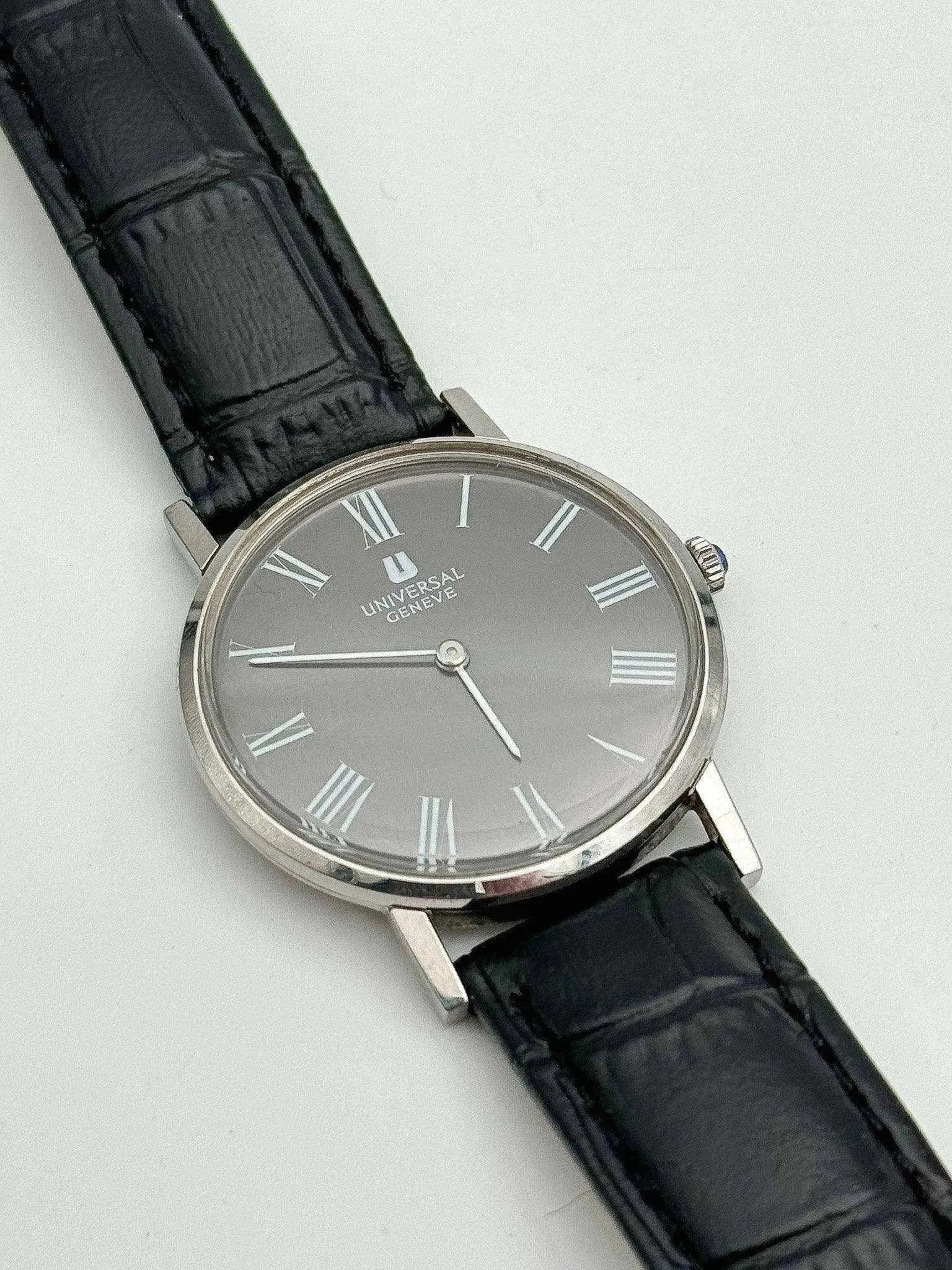 Universal Genève - Ultra Slim Cadran Ghost - 1970s - Atelier Victor Paris - Vintage Watch Shop Dubai