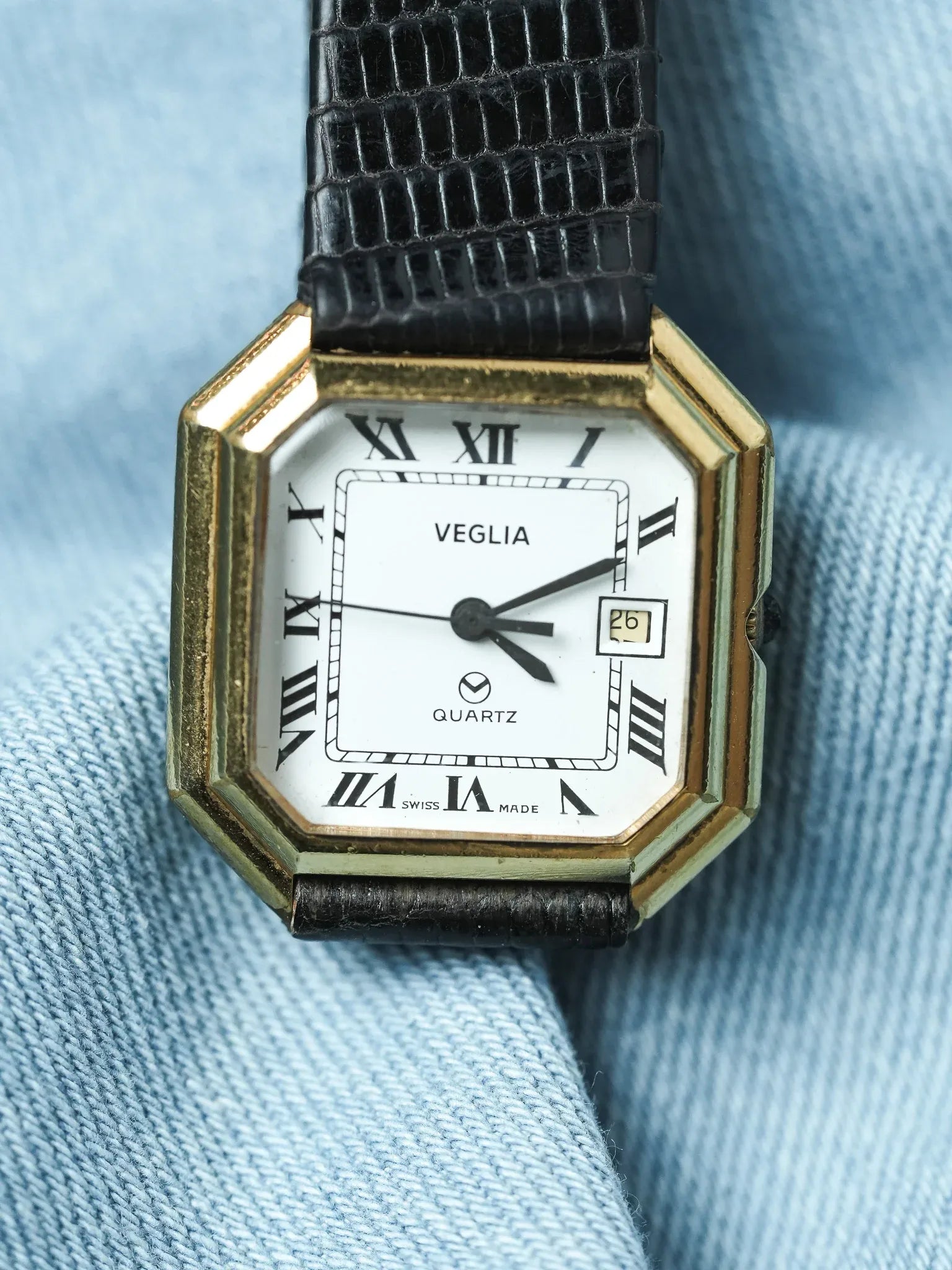 Veglia - "Ceinture" Or Date - 1980s - Atelier Victor - Vintage Shop