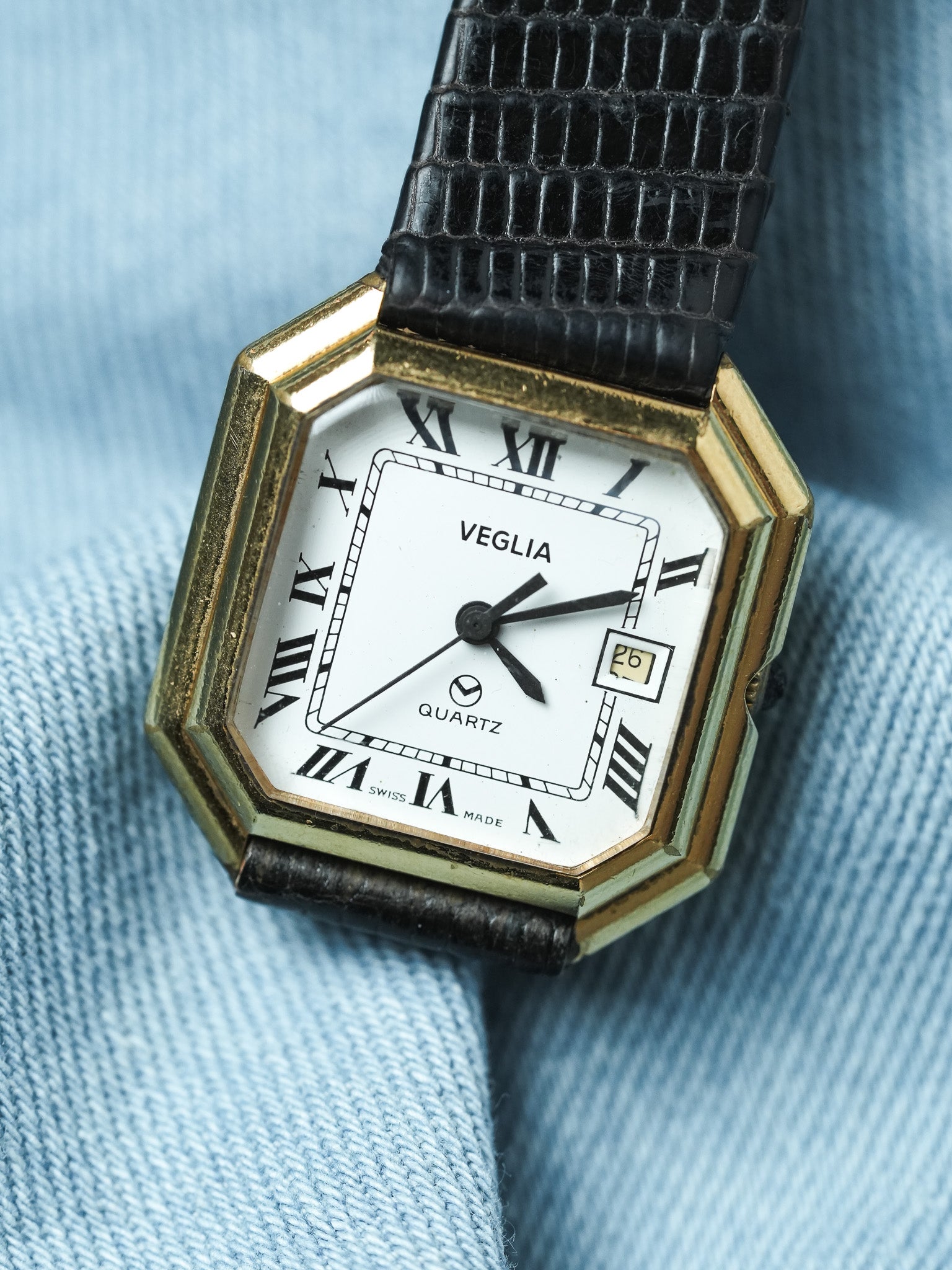 Veglia - "Ceinture" Or Date - 1980s - Atelier Victor - Vintage Shop