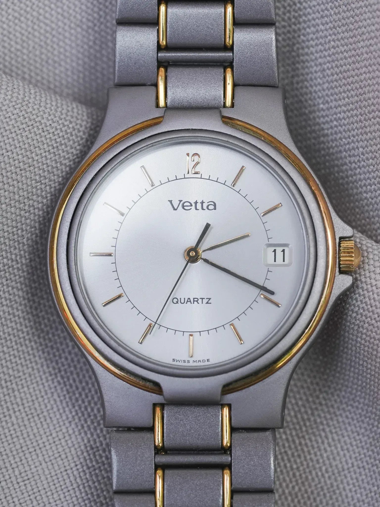 Vetta - Gris Anthracite Or - NOS - Boite & Papier - 1990s - Atelier Victor