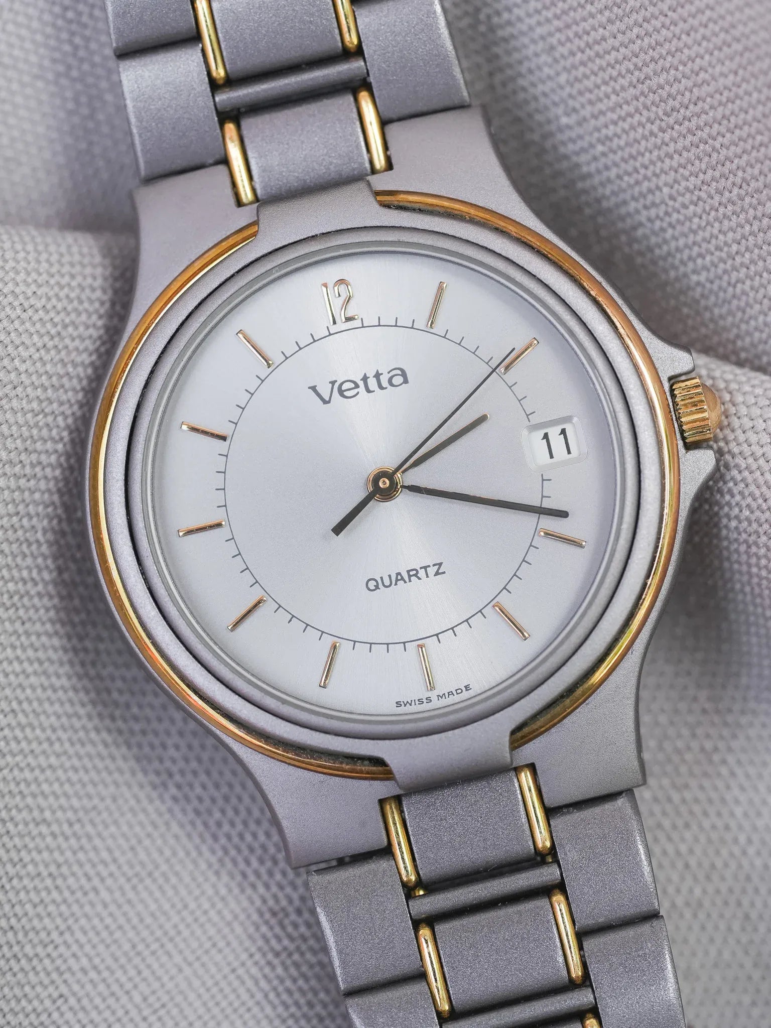 Vetta - Gris Anthracite Or - NOS - Boite & Papier - 1990s - Atelier Victor