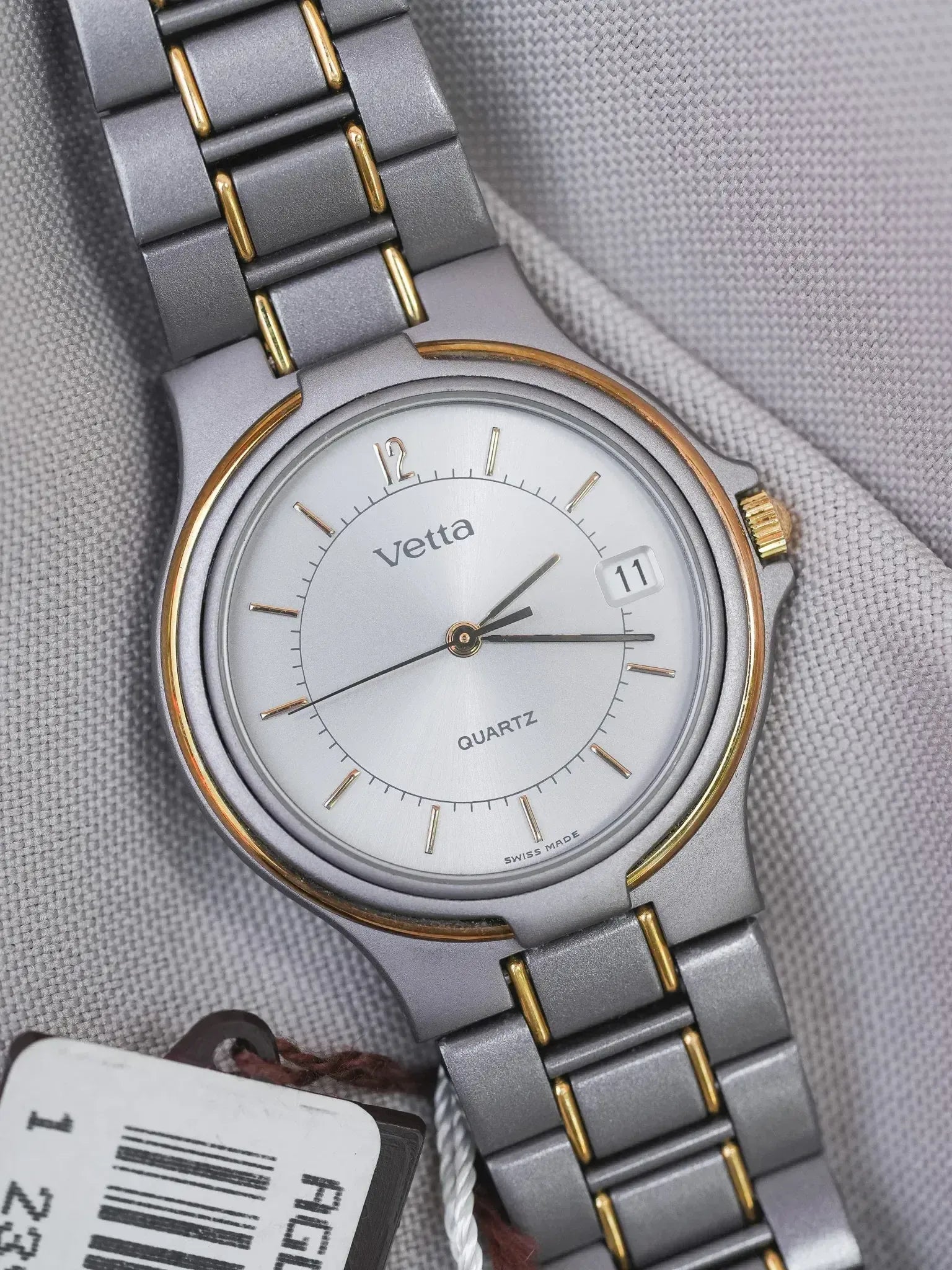 Vetta - Gris Anthracite Or - NOS - Boite & Papier - 1990s - Atelier Victor