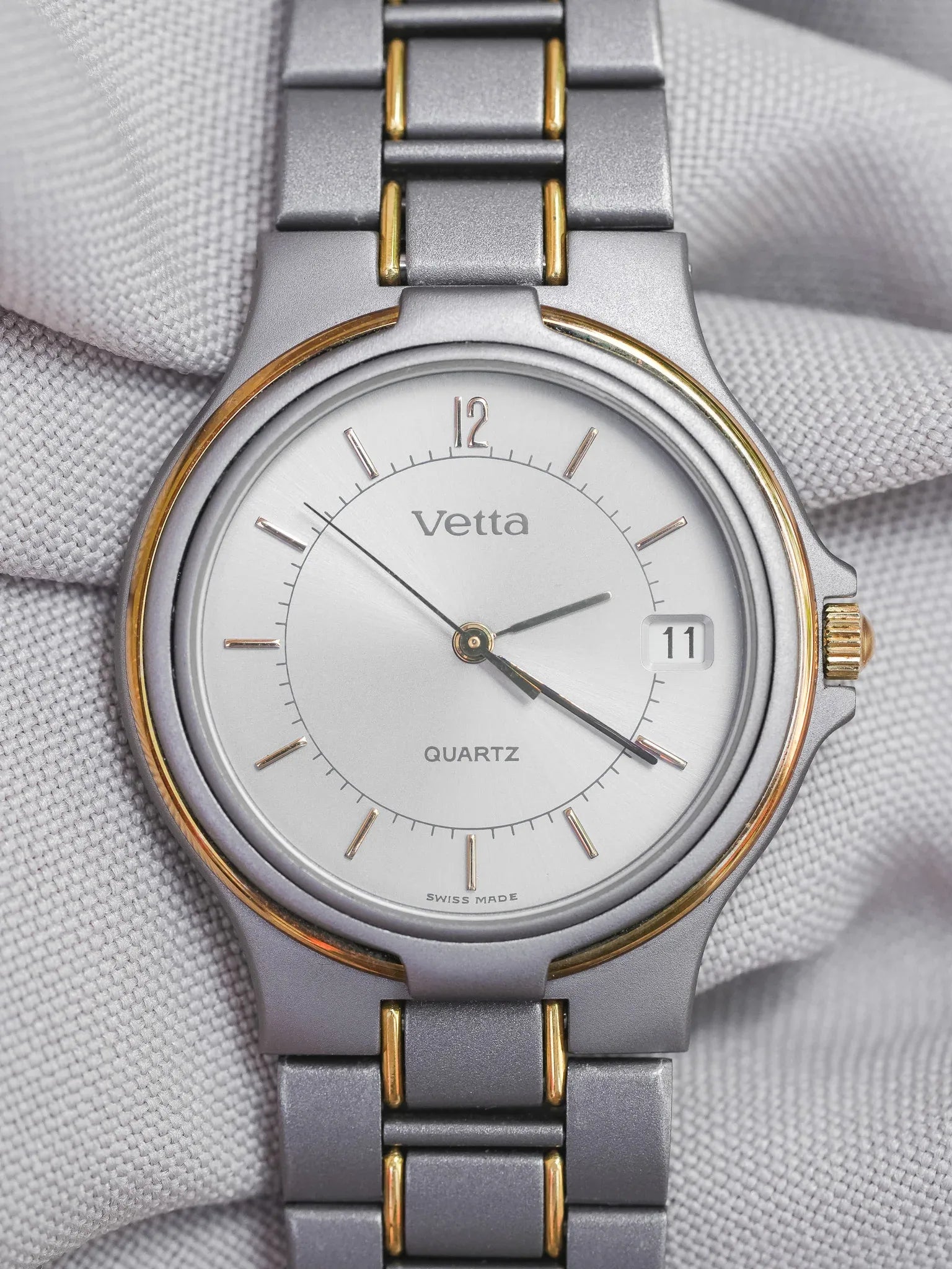 Vetta - Gris Anthracite Or - NOS - Boite & Papier - 1990s - Atelier Victor