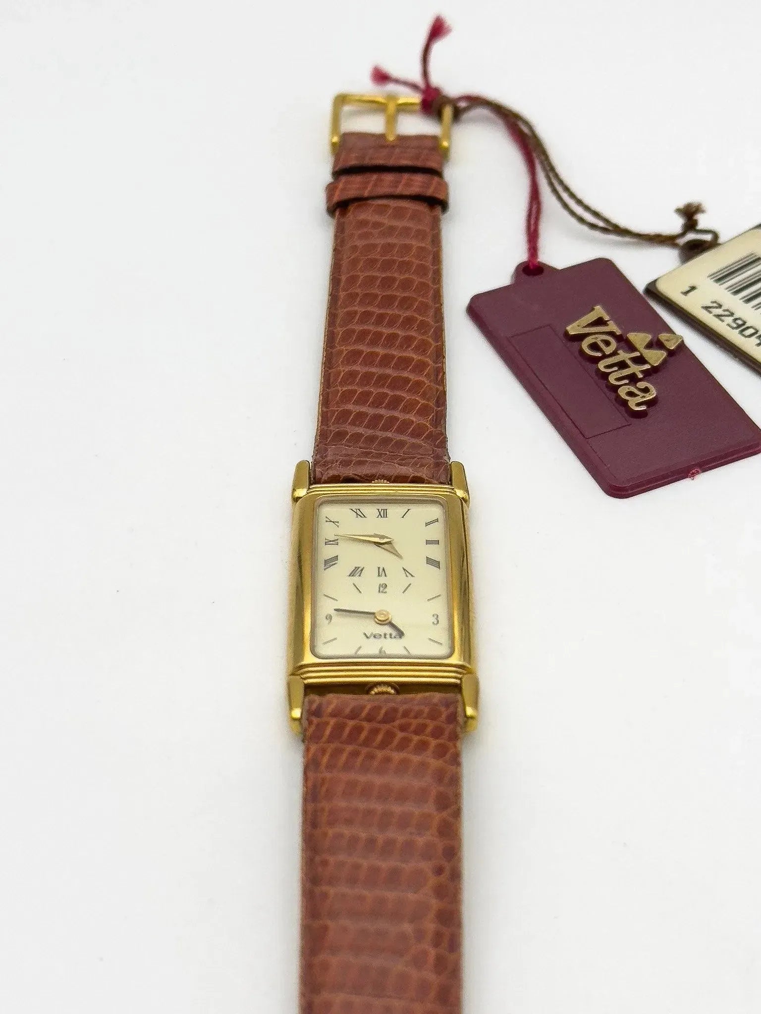 Vetta - Tank Dual Time Gold - NOS - 1990's - Atelier Victor - Vintage Shop