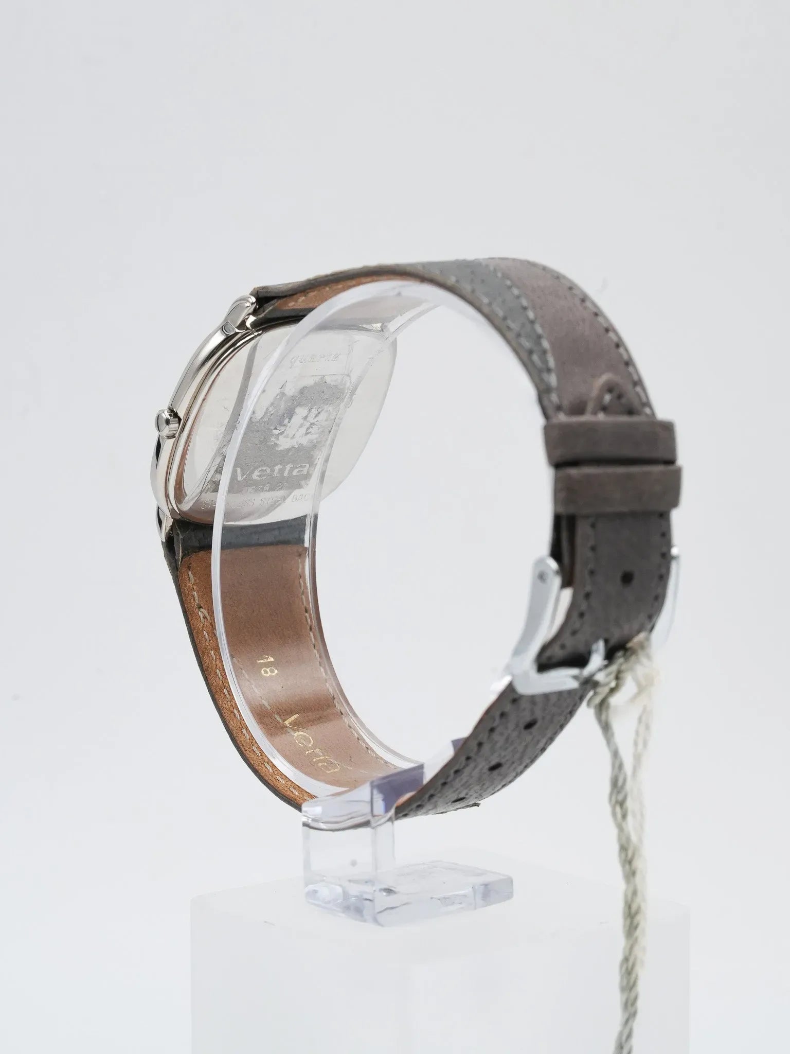 Vetta - Tonneau Acier Cadran Gris - NOS - 1980S - Atelier Victor