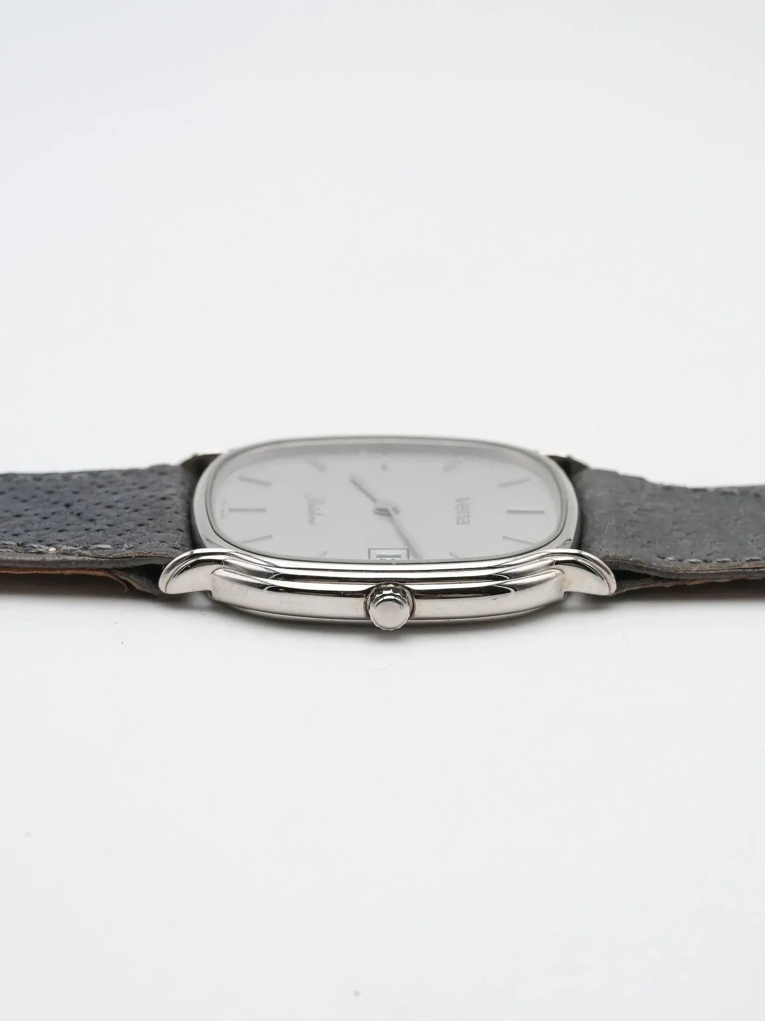 Vetta - Tonneau Acier Cadran Gris - NOS - 1980S - Atelier Victor - Vintage Shop
