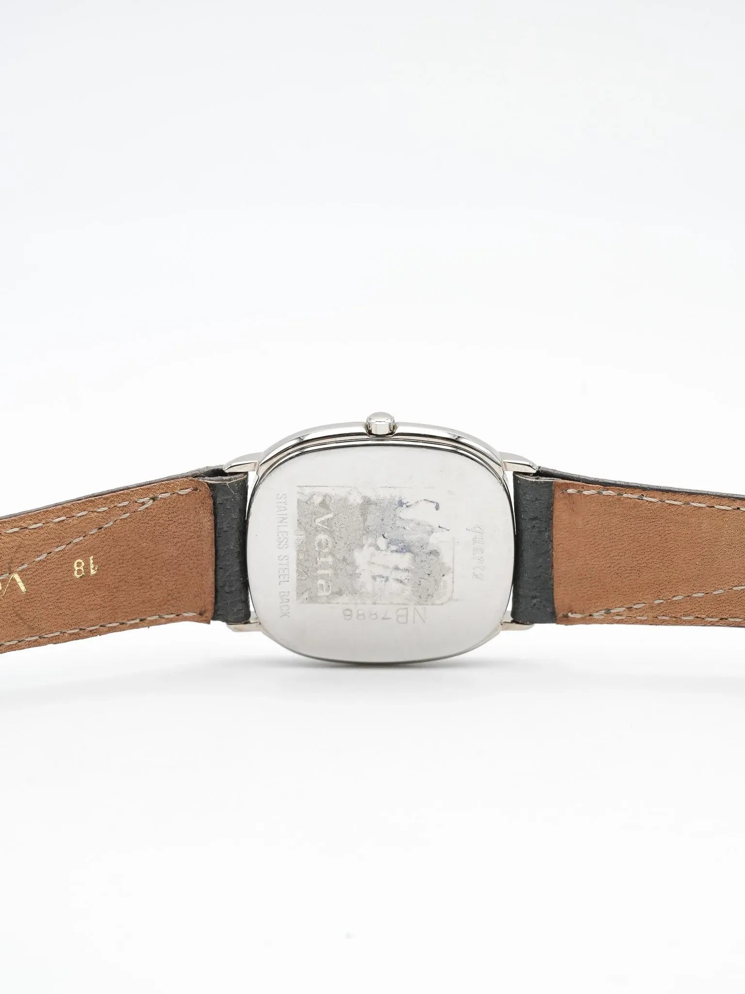 Vetta - Tonneau Acier Cadran Gris - NOS - 1980S - Atelier Victor - Vintage Shop