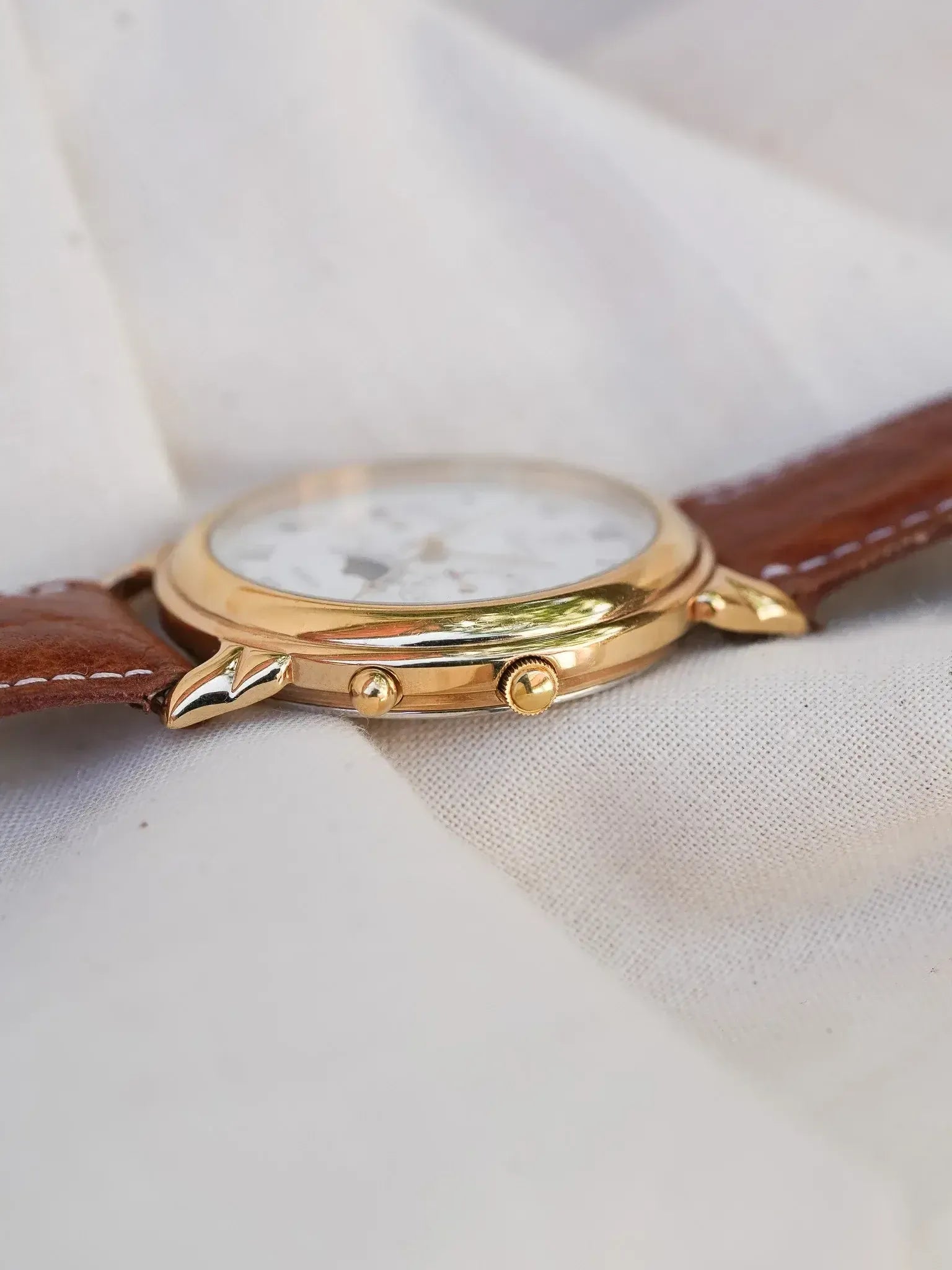 Viceroy - Triple Calendar Phase de lune Plaqué or - 1990s - Atelier Victor