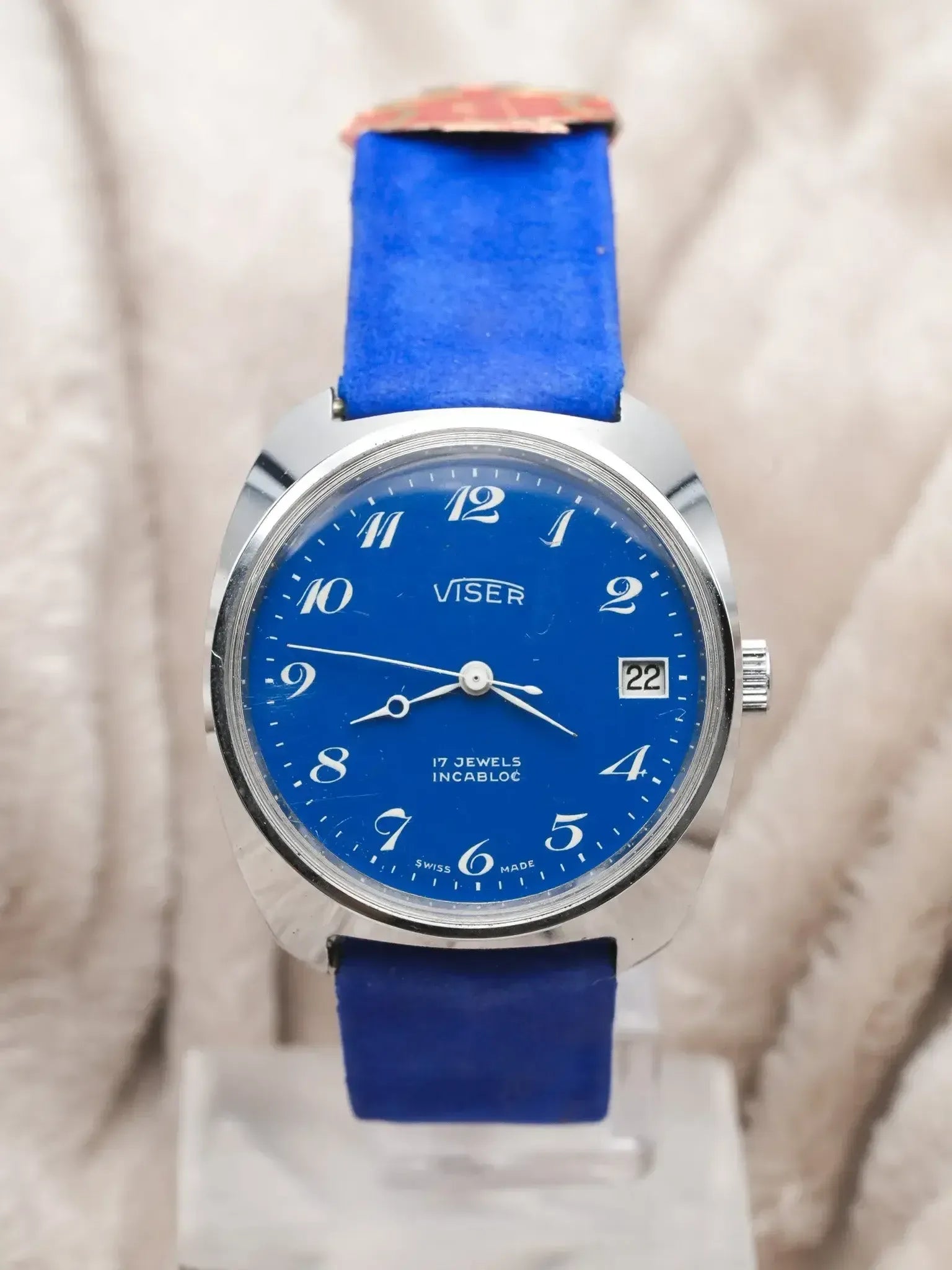 Viser - Incabloc Bleu Blanc Date - 1980s - Atelier Victor