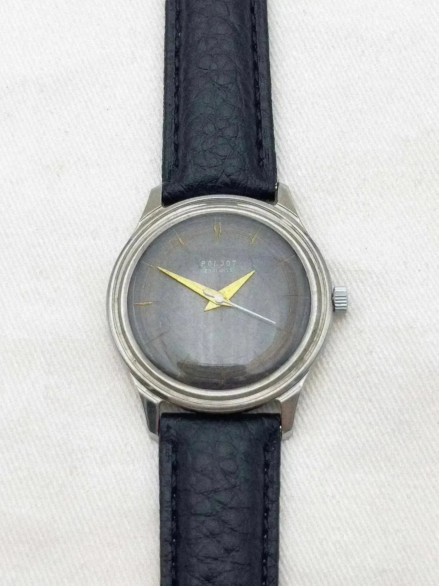 Vostok - Acier noir dauphine or - 1970s - Atelier Victor