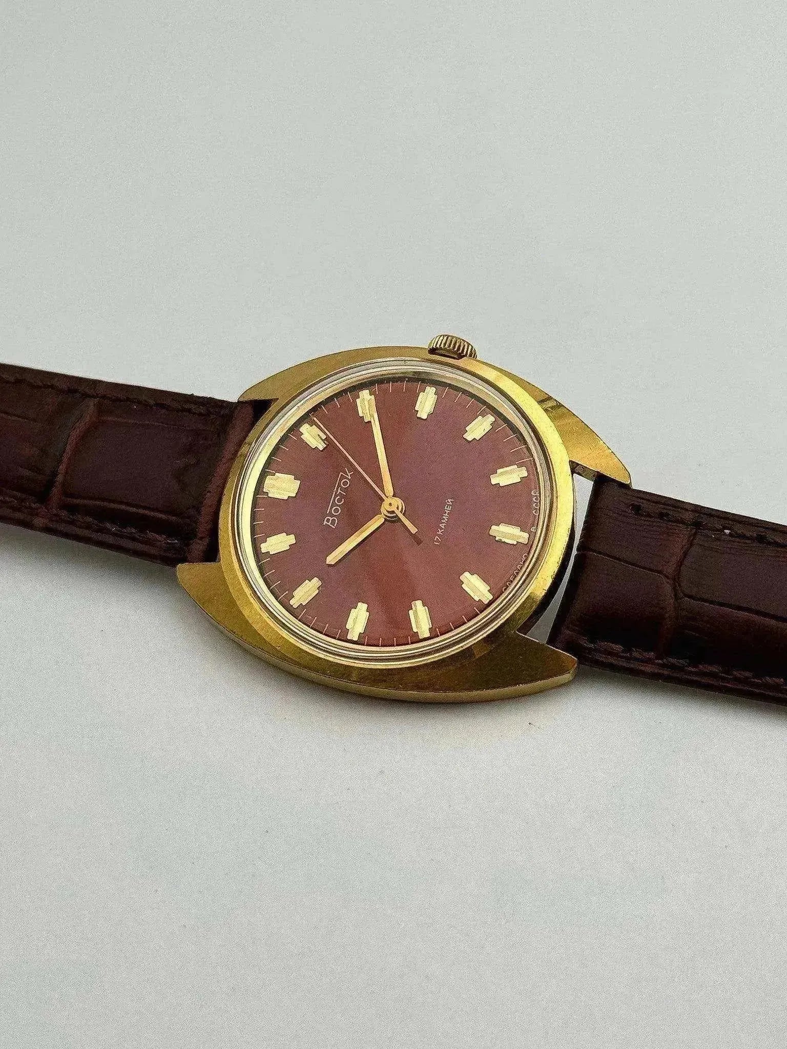 Vostok - Gold Red Dial - 1980’s - Atelier Victor