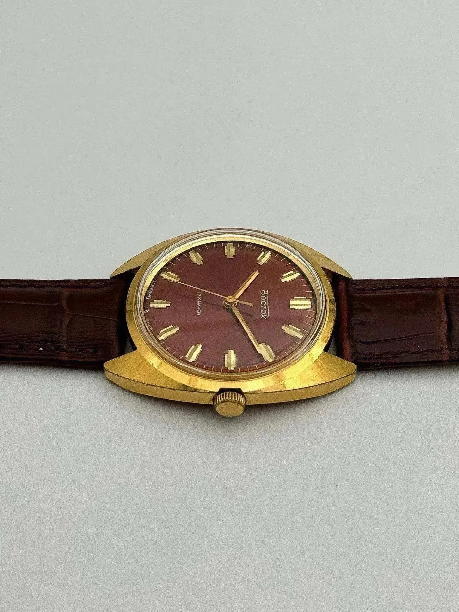 Vostok - Gold Red Dial - 1980’s - Atelier Victor