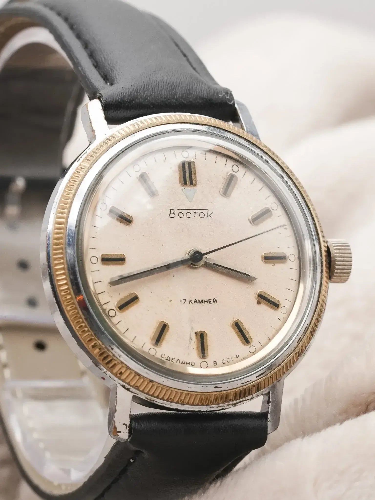 Vostok - Lunette Cannelée Patine Creme - 1960s - Atelier Victor