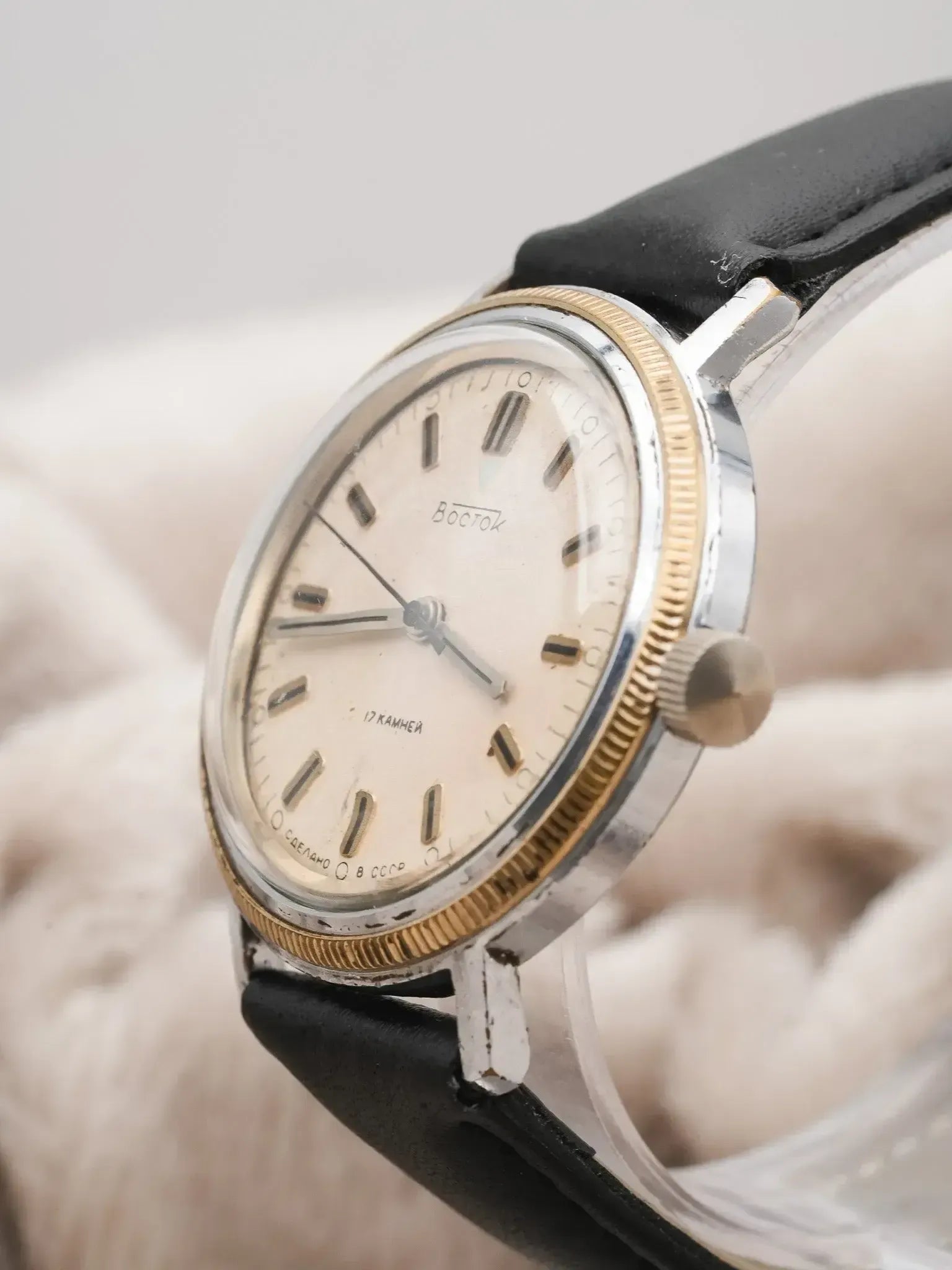 Vostok - Lunette Cannelée Patine Creme - 1960s - Atelier Victor