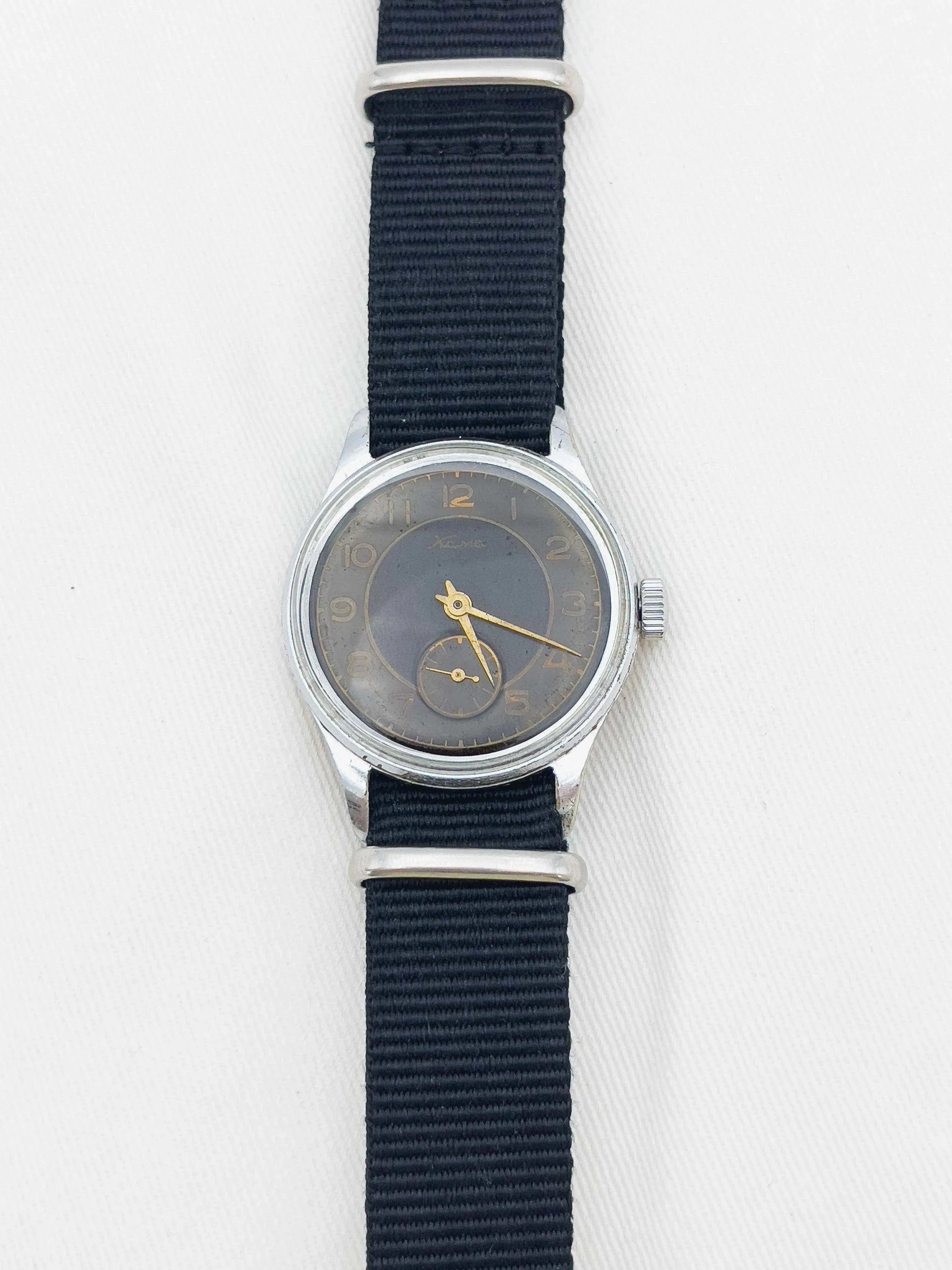 Vostok - Militaire Noir Index Or - 1960s - Atelier Victor