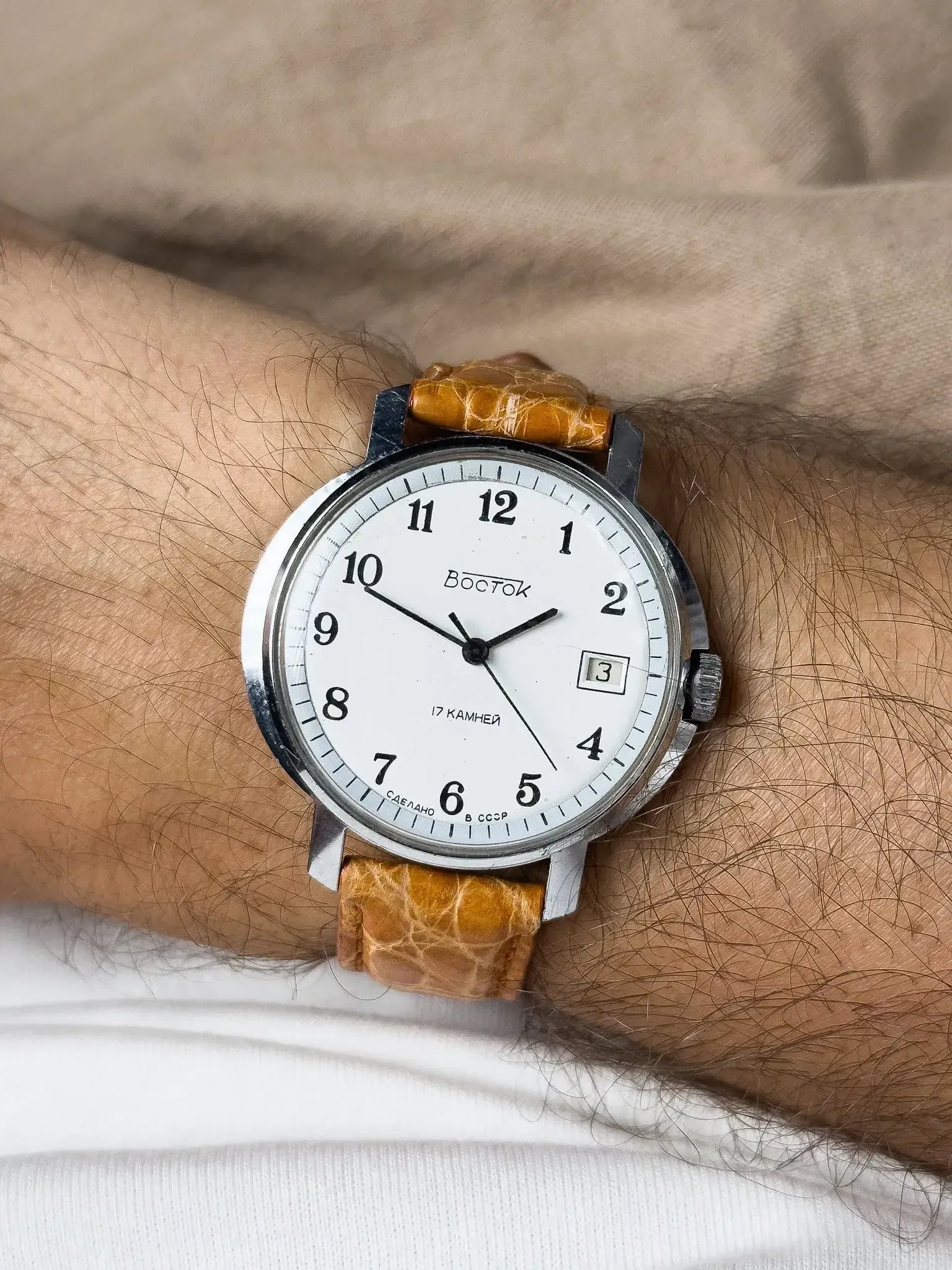 Vostok - Ovale Blanc 41mm - 1970s - Atelier Victor