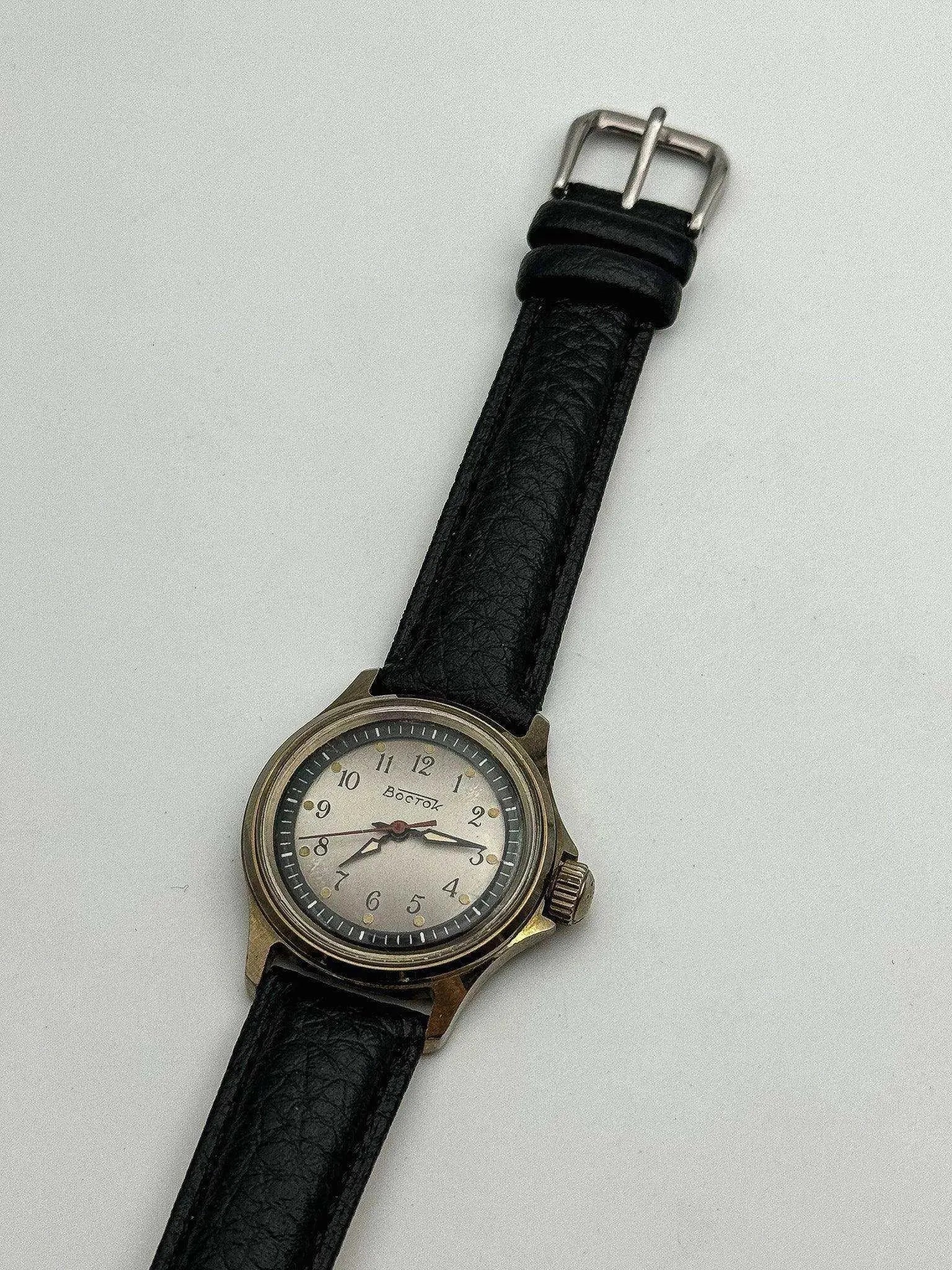 Vostok - PVD Gold - 1960s - Atelier Victor Paris - Vintage Watch Shop Dubai