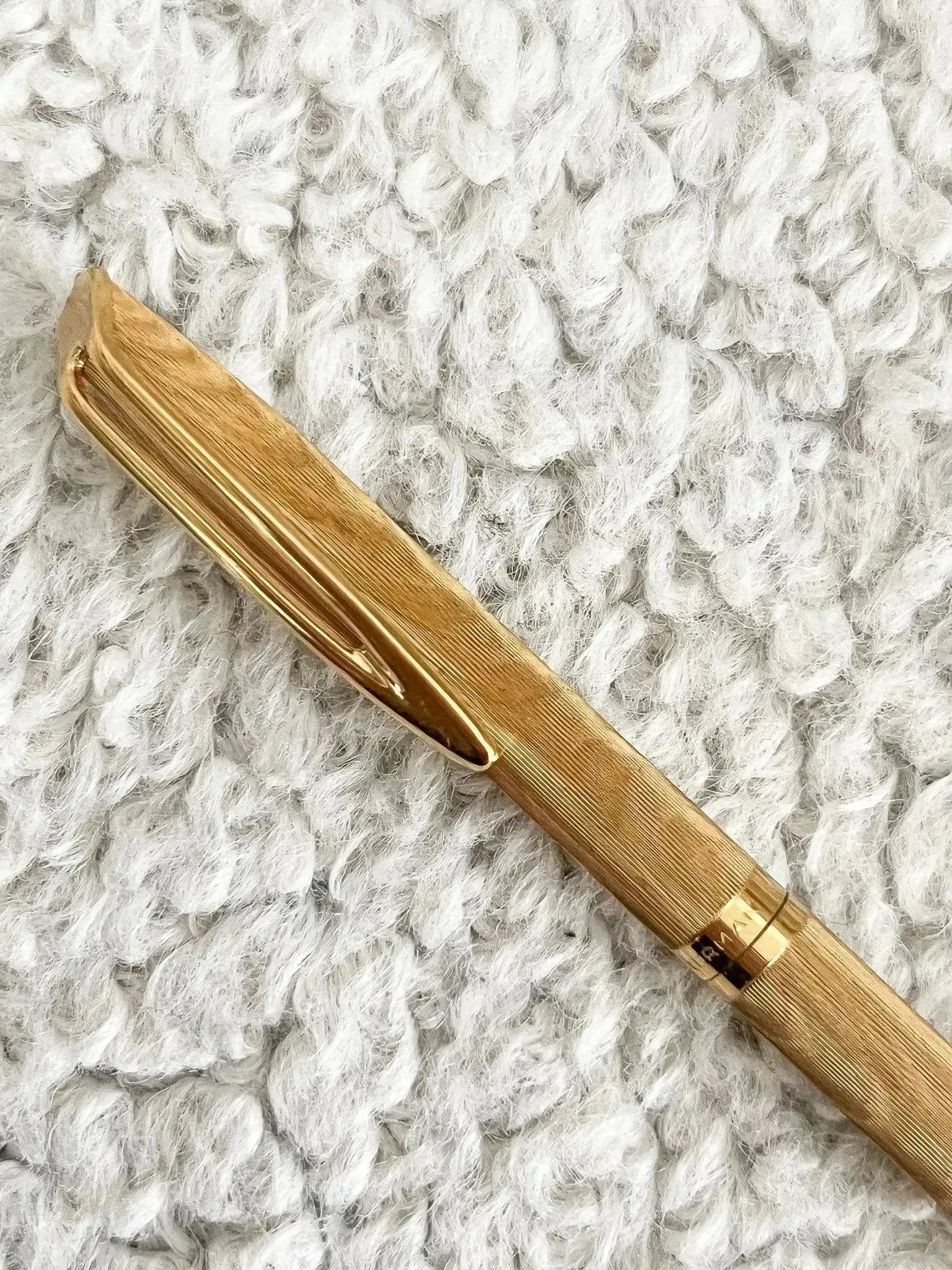 Waterman - Stylo à bille Or Tapissé - 1970s - Atelier Victor
