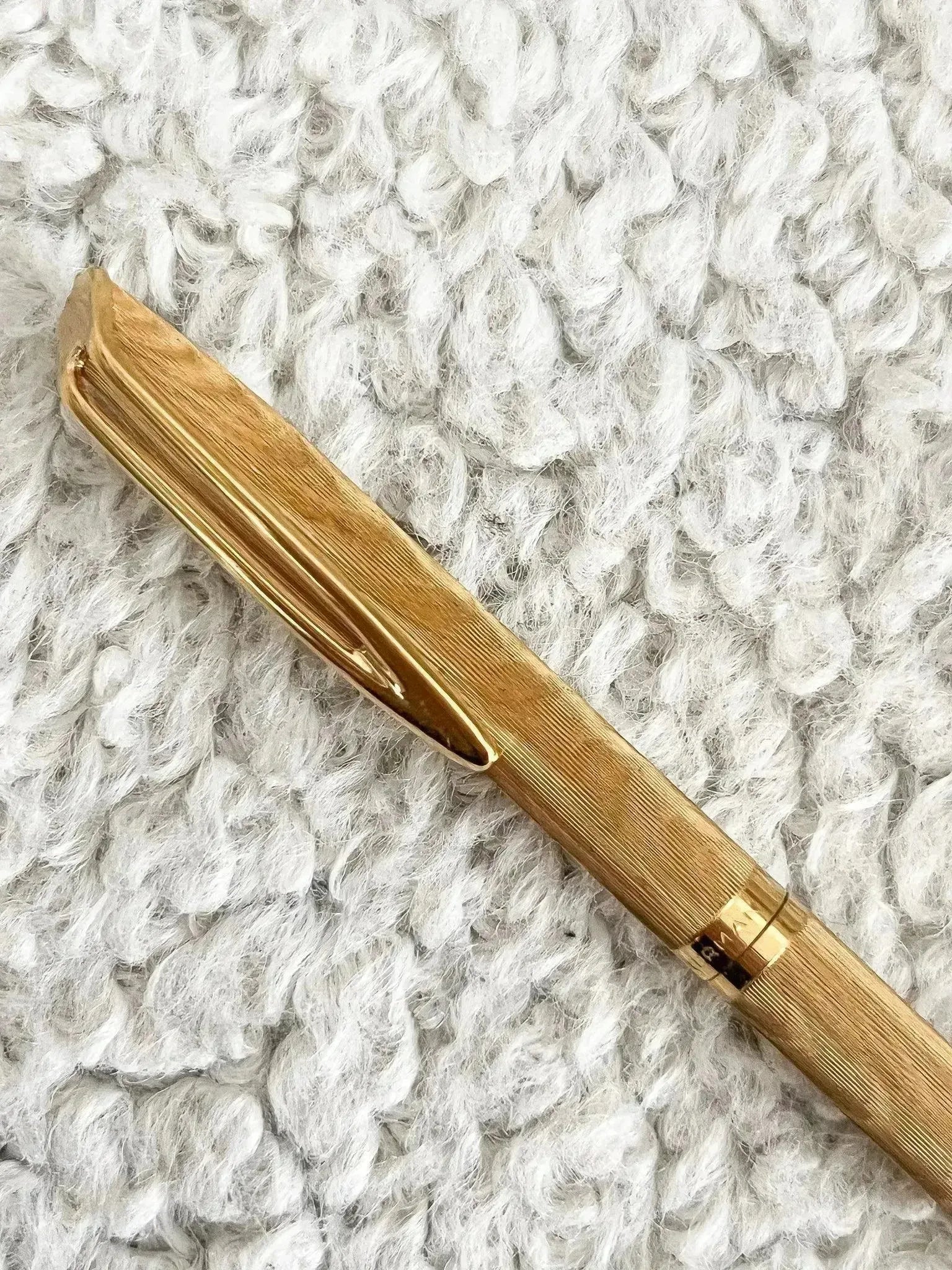 Waterman - Stylo à bille Or Tapissé - 1970s - Atelier Victor
