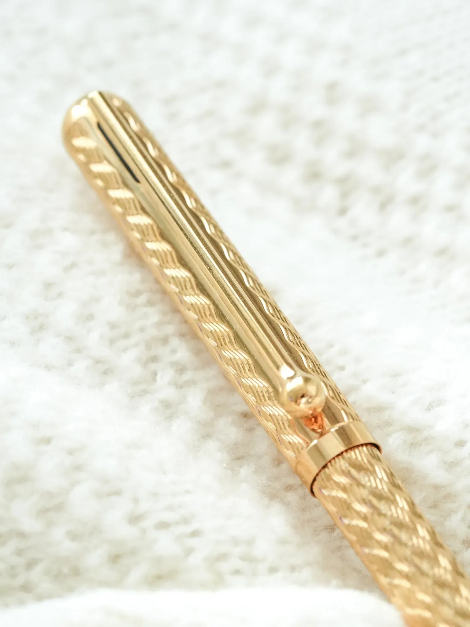 Waterman - Stylo bille Prototype non commercialisé en plaqué or - 1970s - Atelier Victor