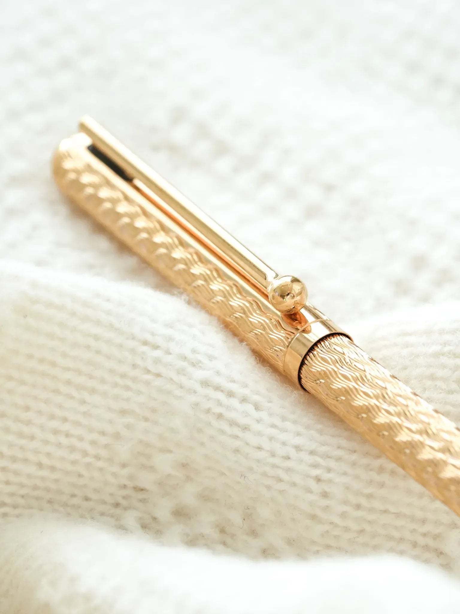 Waterman - Stylo bille Prototype non commercialisé en plaqué or - 1970s - Atelier Victor