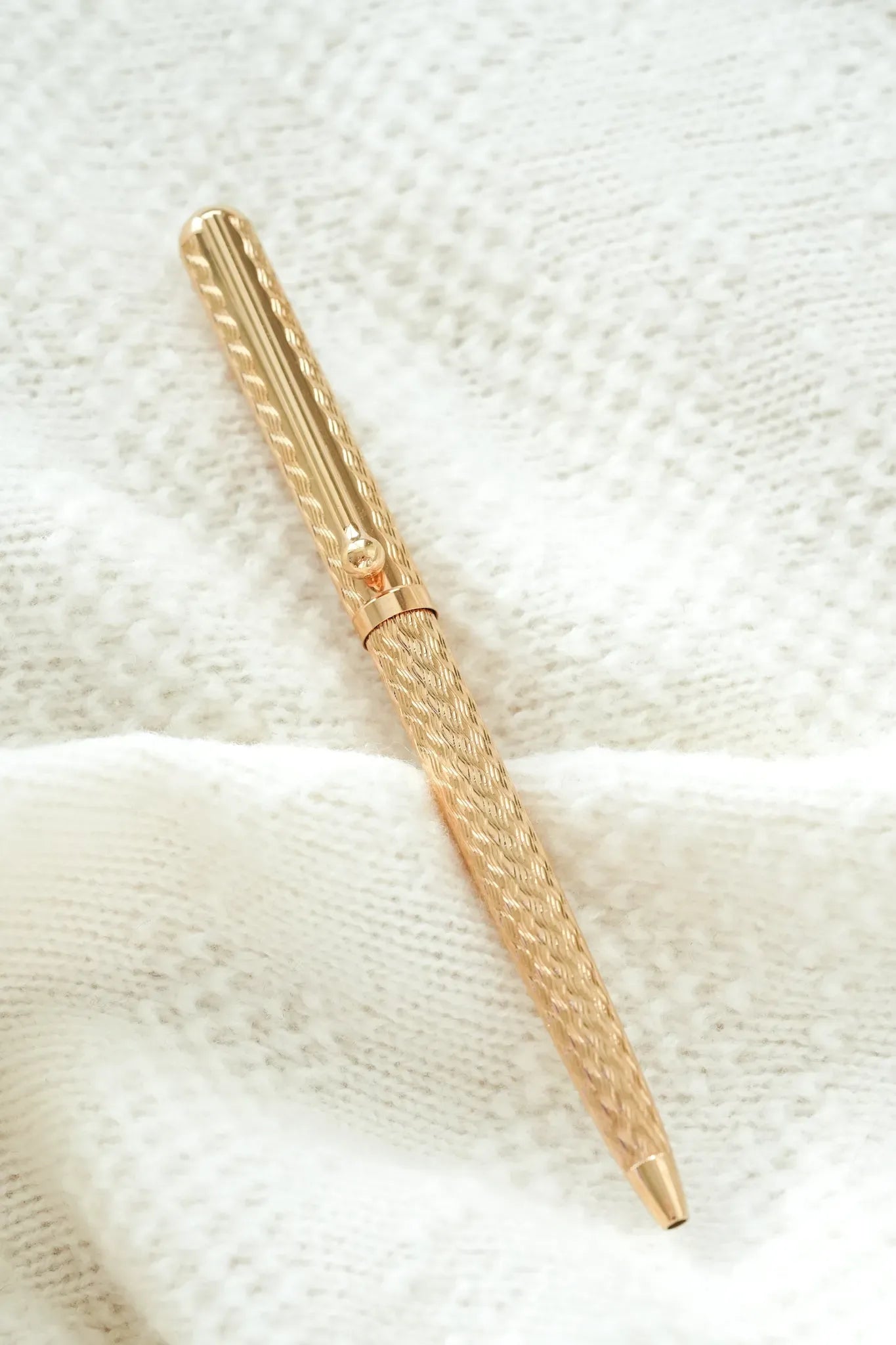 Waterman - Stylo bille Prototype non commercialisé en plaqué or - 1970s - Atelier Victor