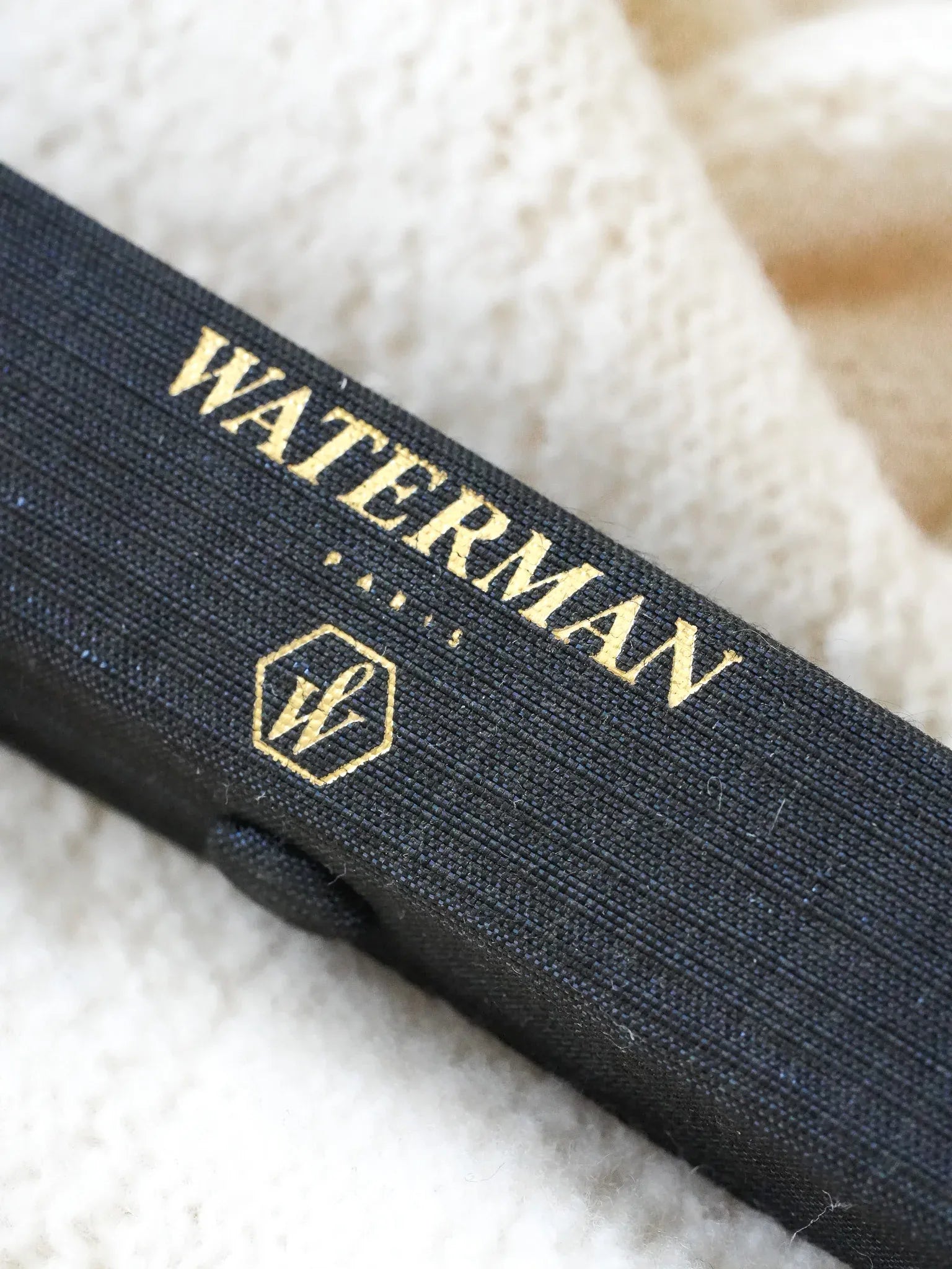 Waterman - Stylo bille Torsade Plaqué or avec écrin - Atelier Victor