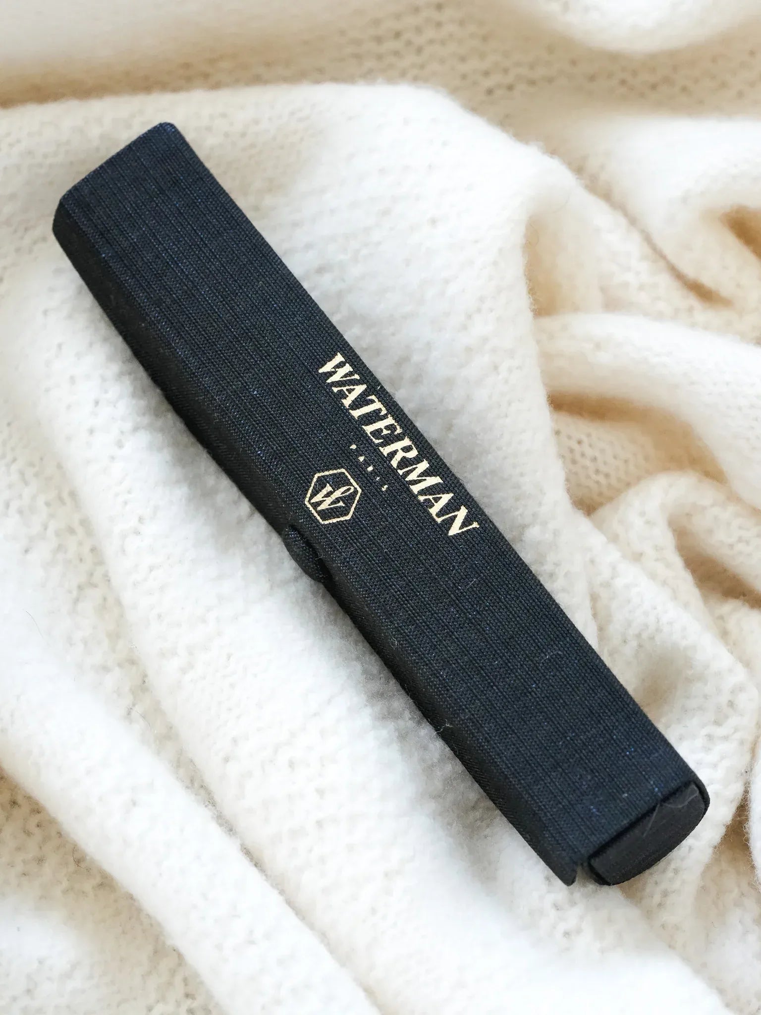 Waterman - Stylo bille Torsade Plaqué or avec écrin - Atelier Victor