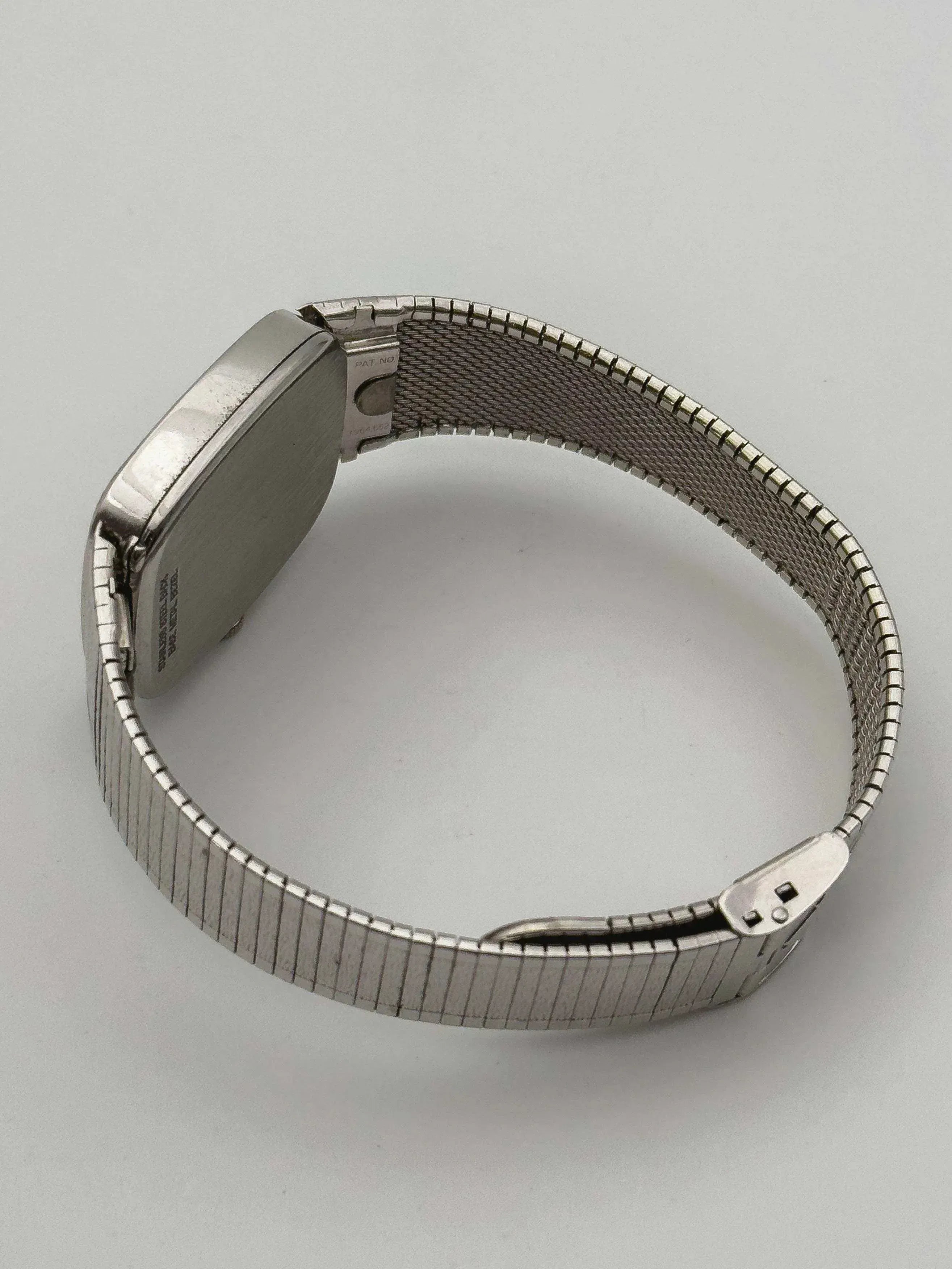 Wittnauer by Longines - Bracelet intégré Plaqué or blanc - 1970s - Atelier Victor
