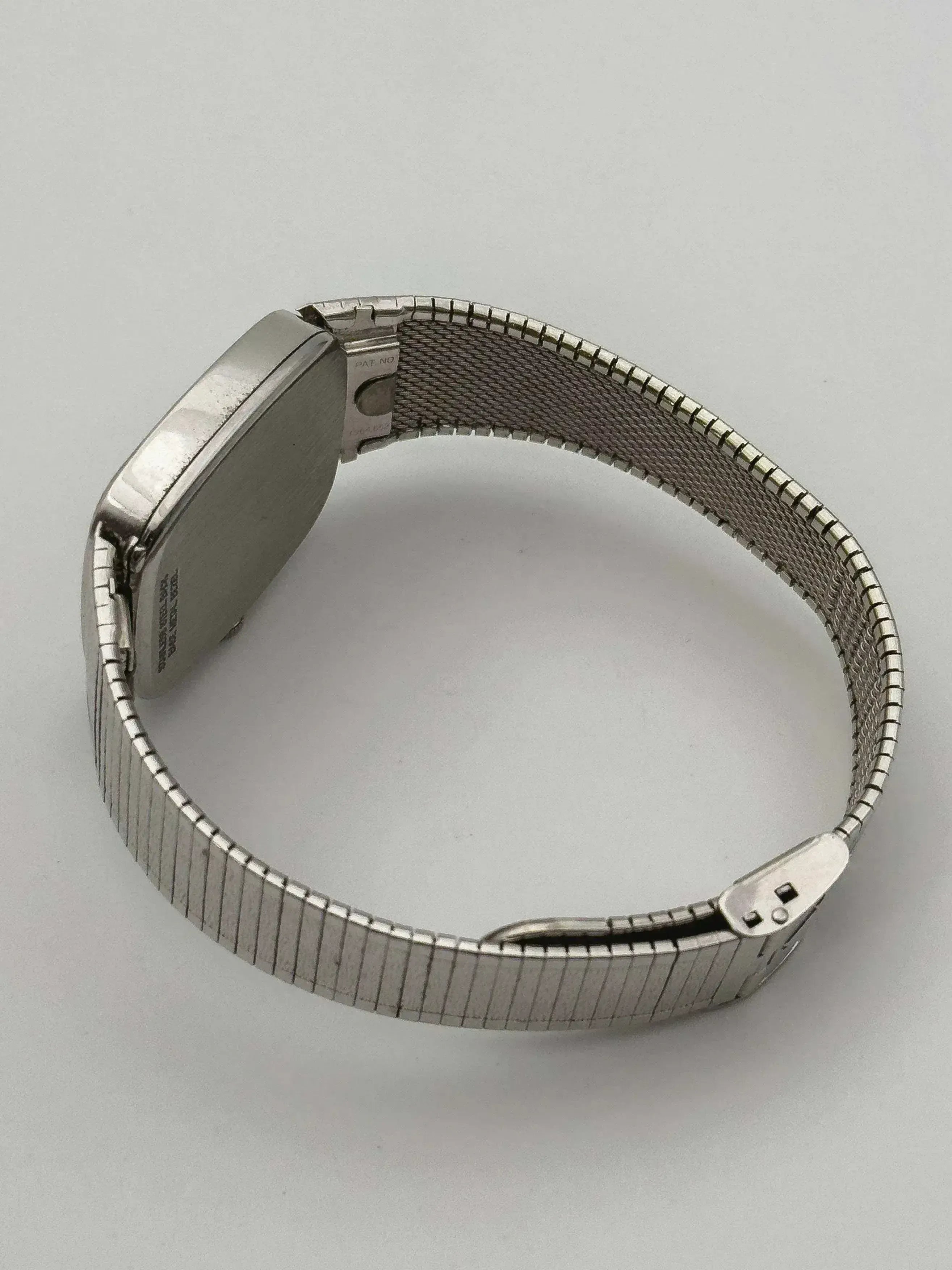 Wittnauer by Longines - Bracelet intégré Plaqué or blanc - 1970s - Atelier Victor