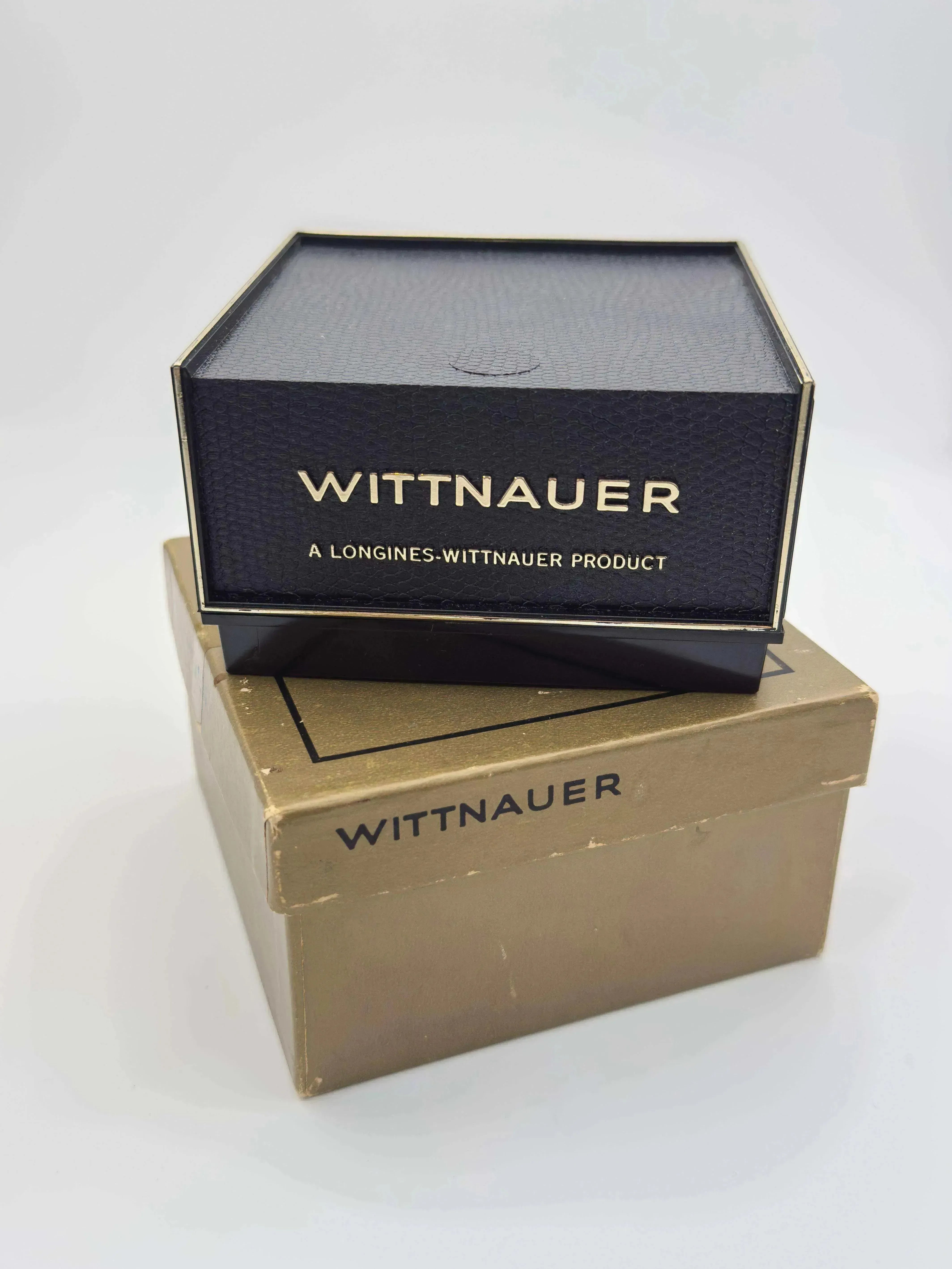 Wittnauer by Longines - Bracelet intégré Plaqué or blanc - 1970s - Atelier Victor