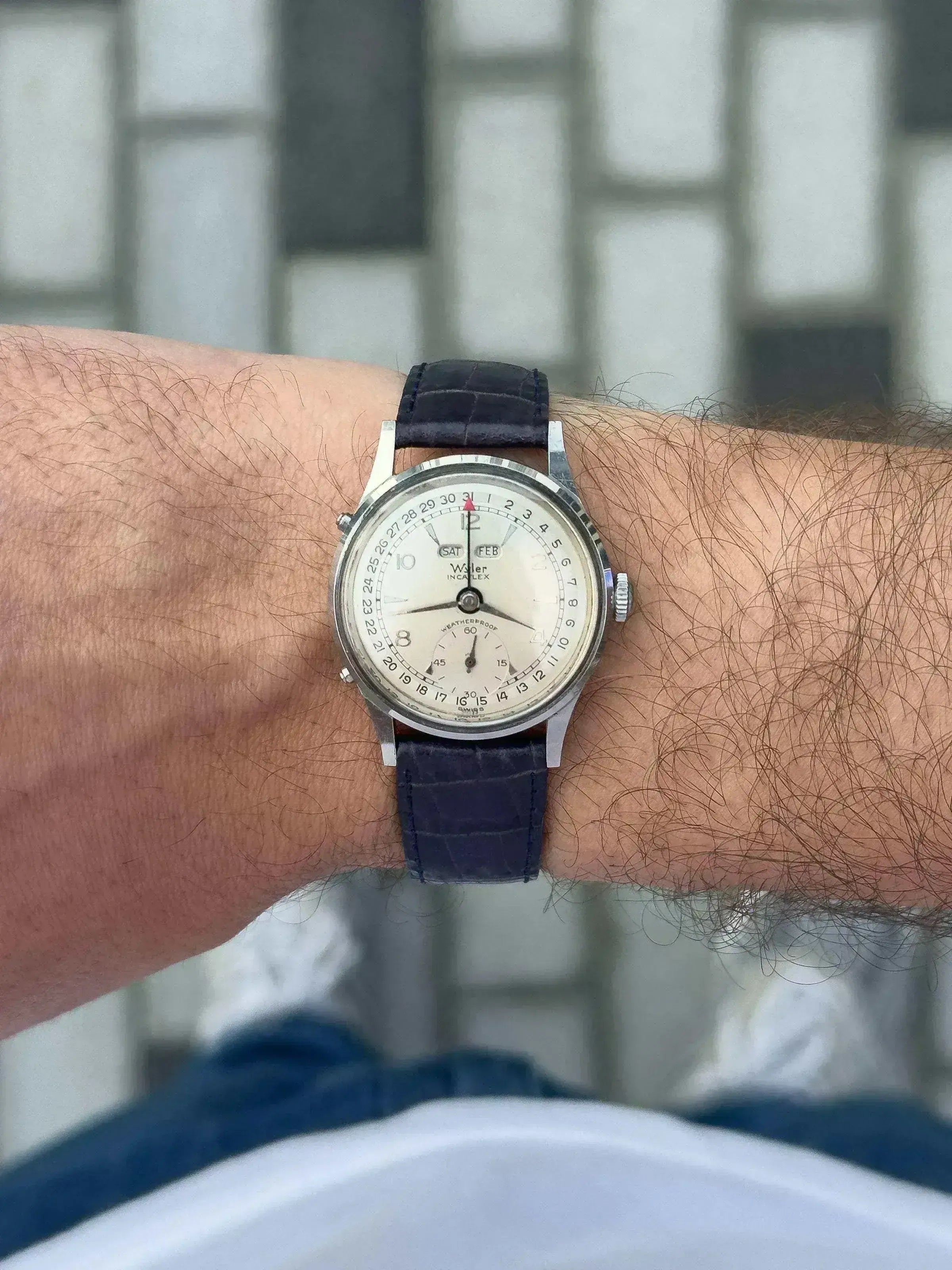 Wyler - Triple date - Box - 1950's - Atelier Victor