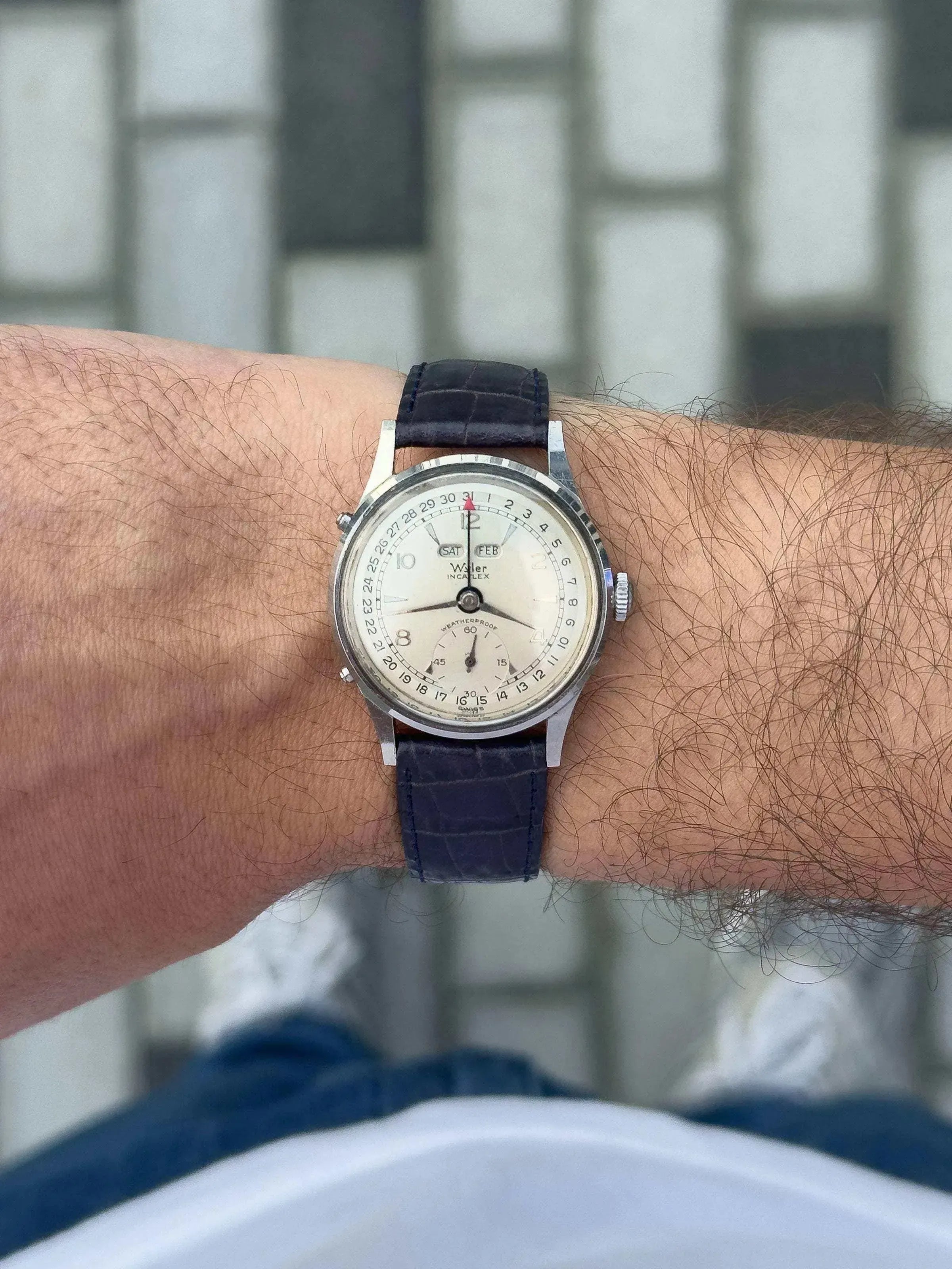 Wyler - Triple date - Box - 1950's - Atelier Victor